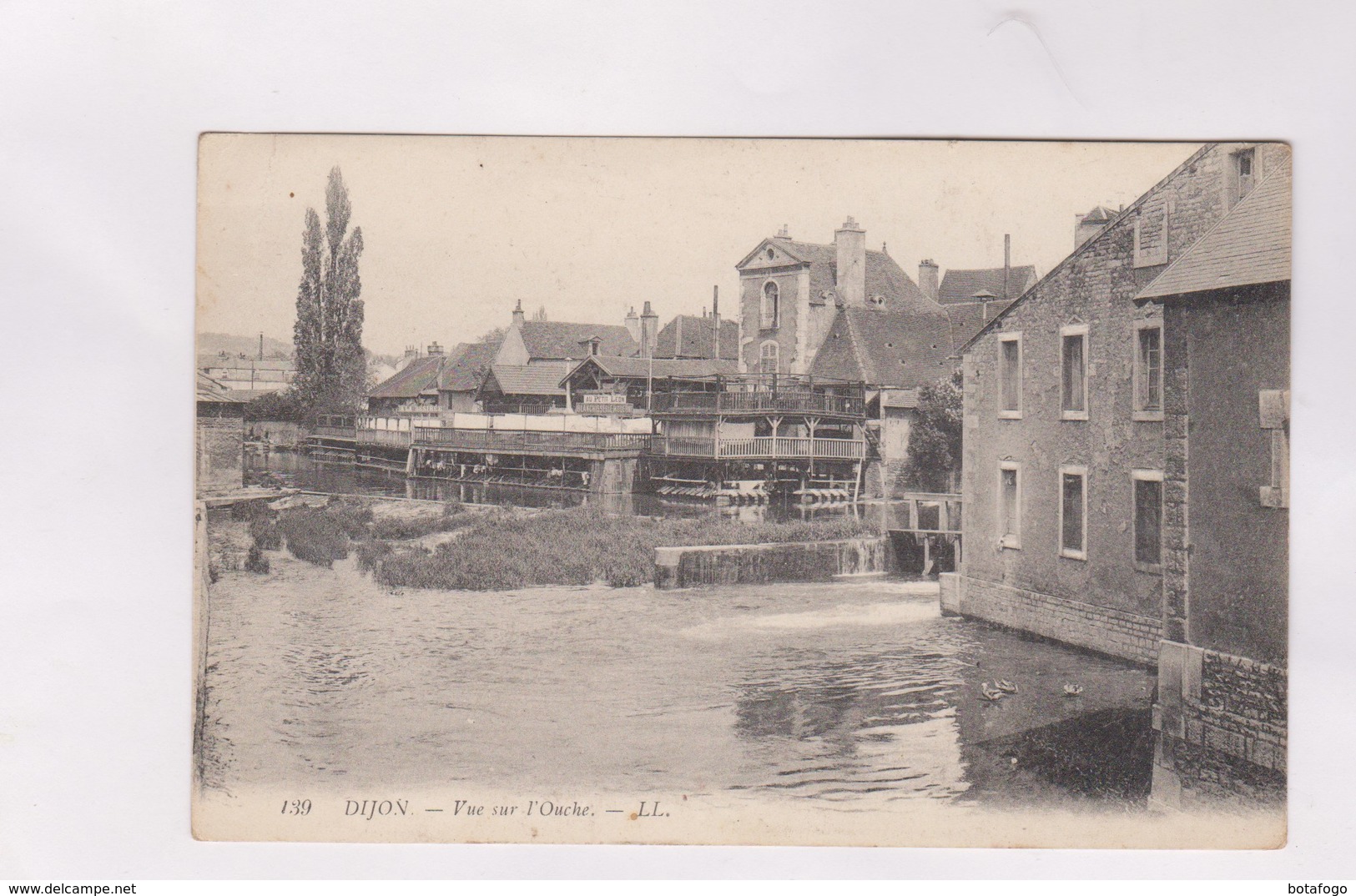 CPA DPT 21 DIJON, VUE SUR L HOUCH En 1918! - Dijon