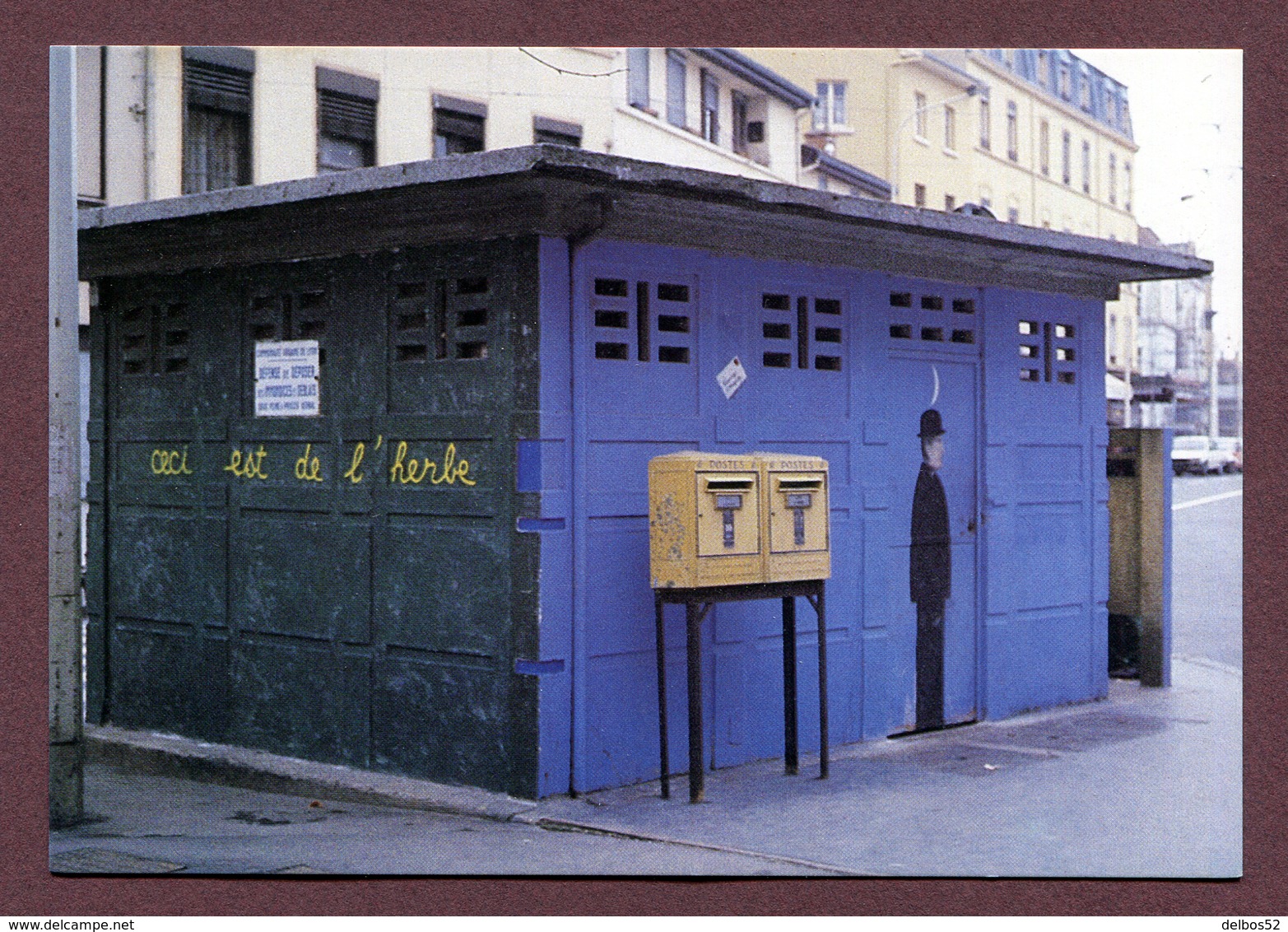 LYON  : " VESPASIENNE : Place De La Croix-Rousse " - Altri & Non Classificati