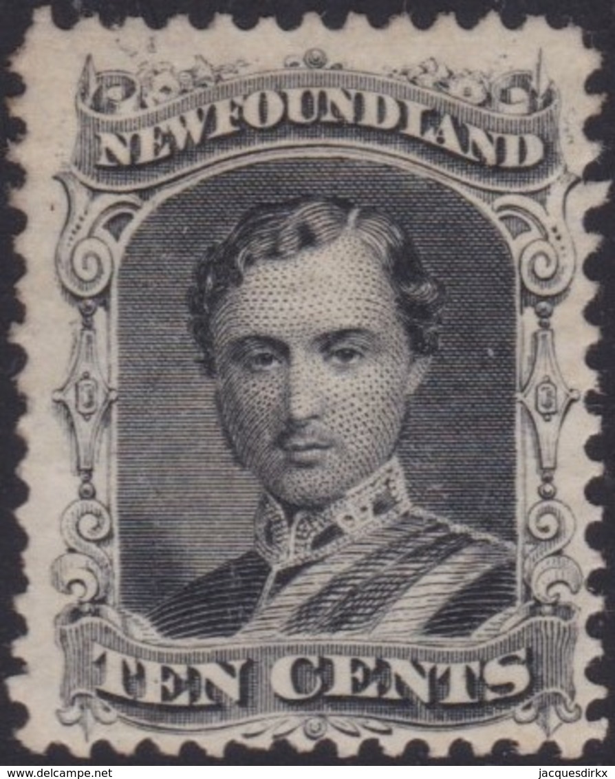 Newfoundland      .   SG  .   27     .  (*)     .   No Gum      .   /    .  Geen Gom - 1865-1902