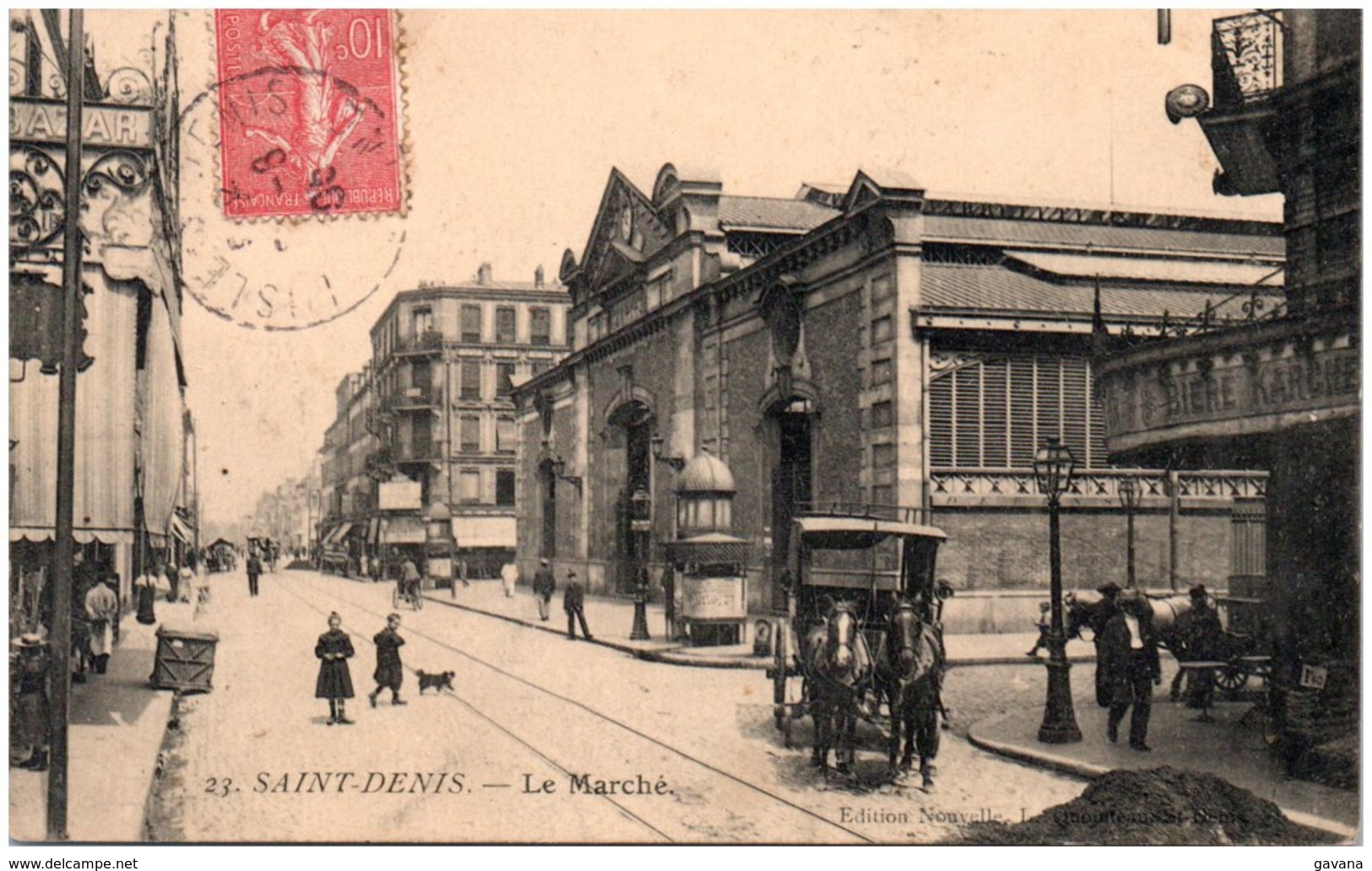 93 SAINT-DENIS - Le Marché - Saint Denis