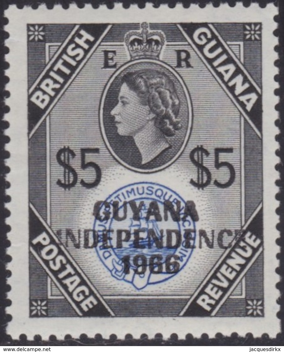 British Guinea    .   SG  .    384    .    *    .    Mint-hinged     .   /    .   Ongebruikt - British Guiana (...-1966)