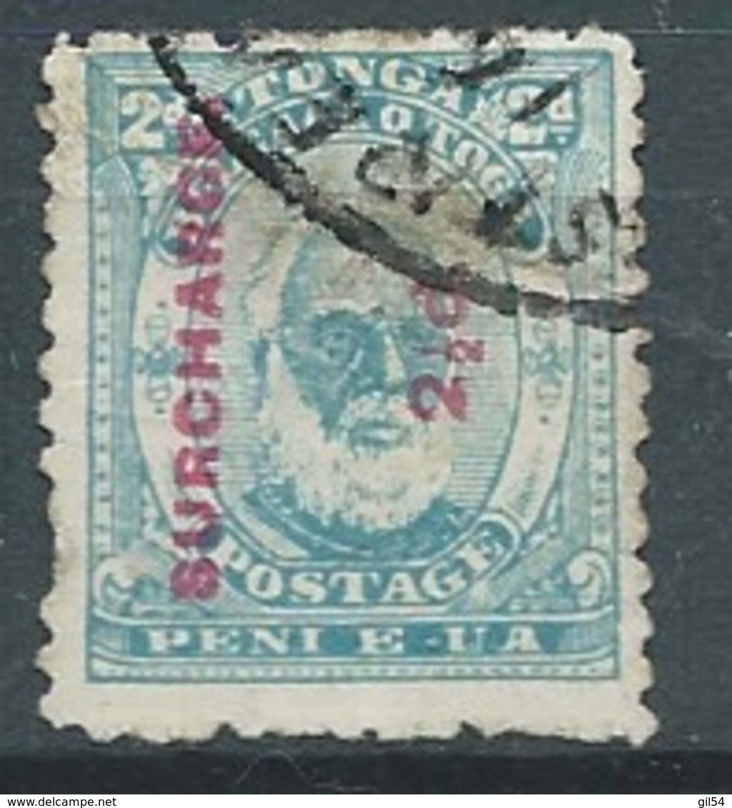 Tonga  -- Yvert N° 27 Oblitéré  - Une Dent Coute Sur Un Bord  - Bce 17629 - Tonga (...-1970)