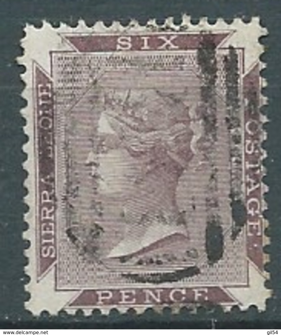 Sierra Leone - Yvert N° 2 Oblitéré  ( Dent 14 ) - - Bce 17631 - Sierra Leone (...-1960)