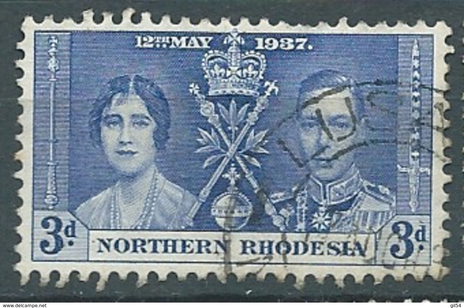 Rhodésie  Du Nord  -- Yvert N°  24 Oblitéré - - Bce 17637 - Rodesia Del Norte (...-1963)