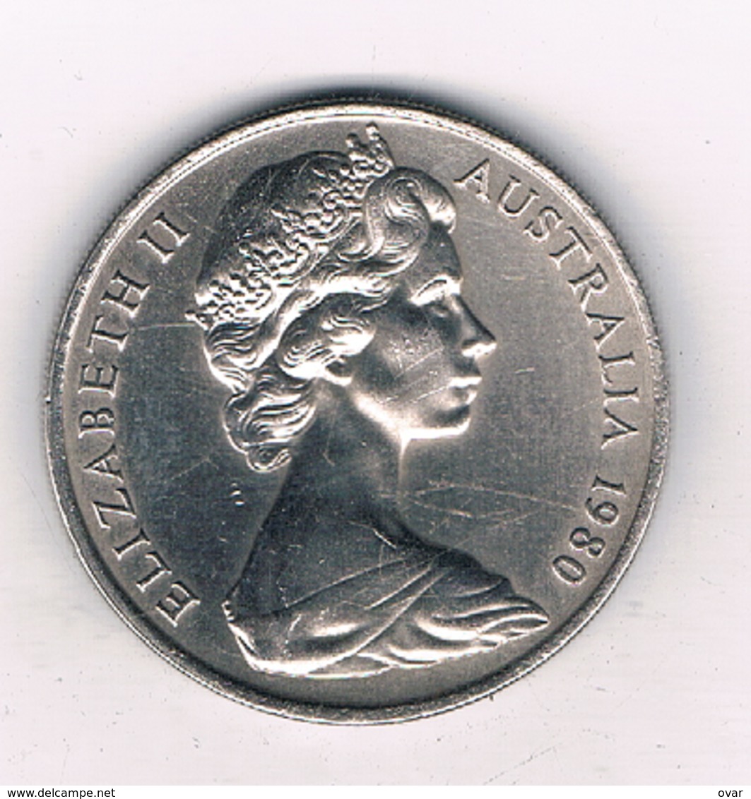 20 CENTS 1980 AUSTRALIE /3458/ - 20 Cents