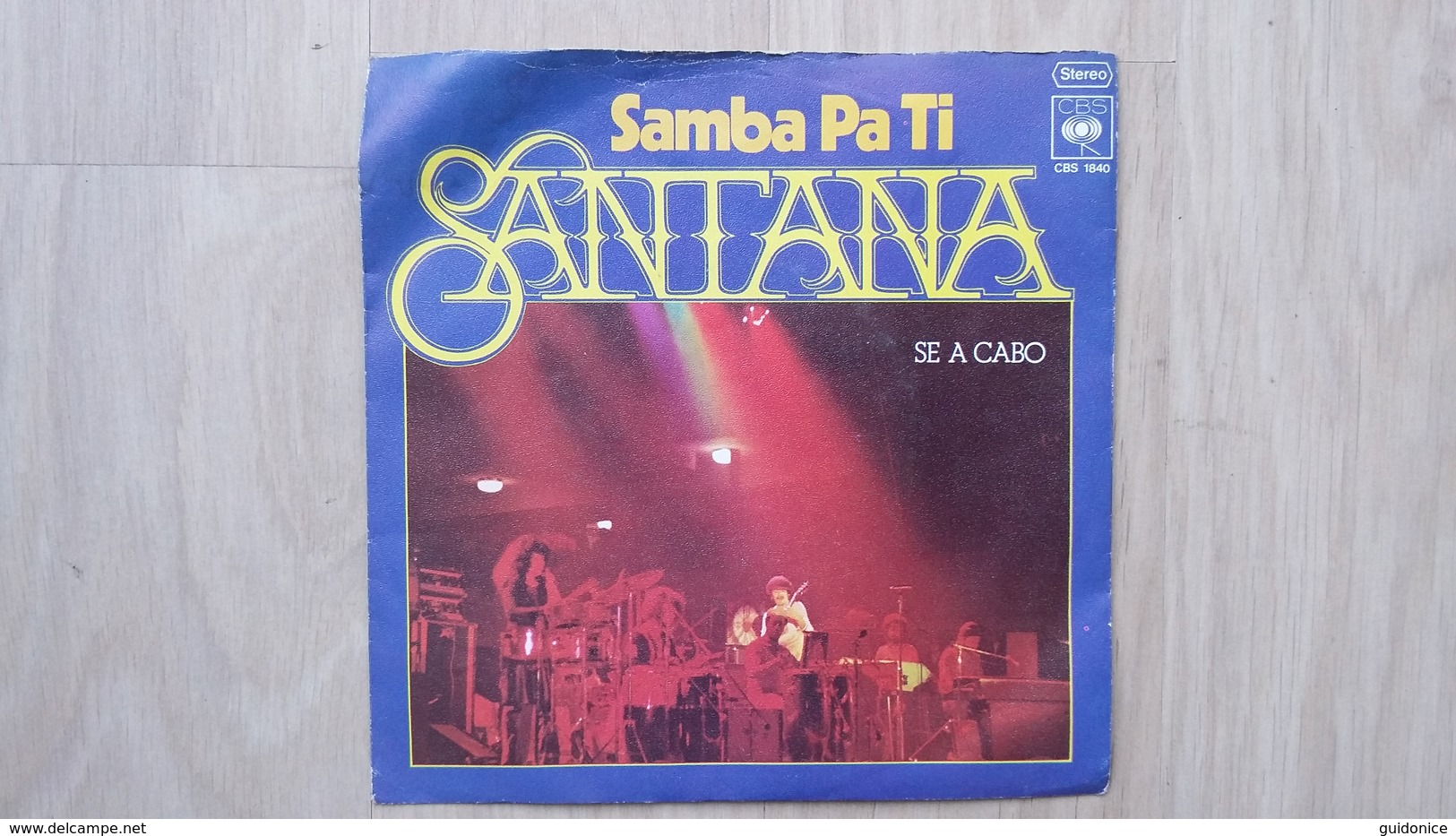 Santana - Samba Pa Ti - Vinyl-Single Von 1974 - Rock