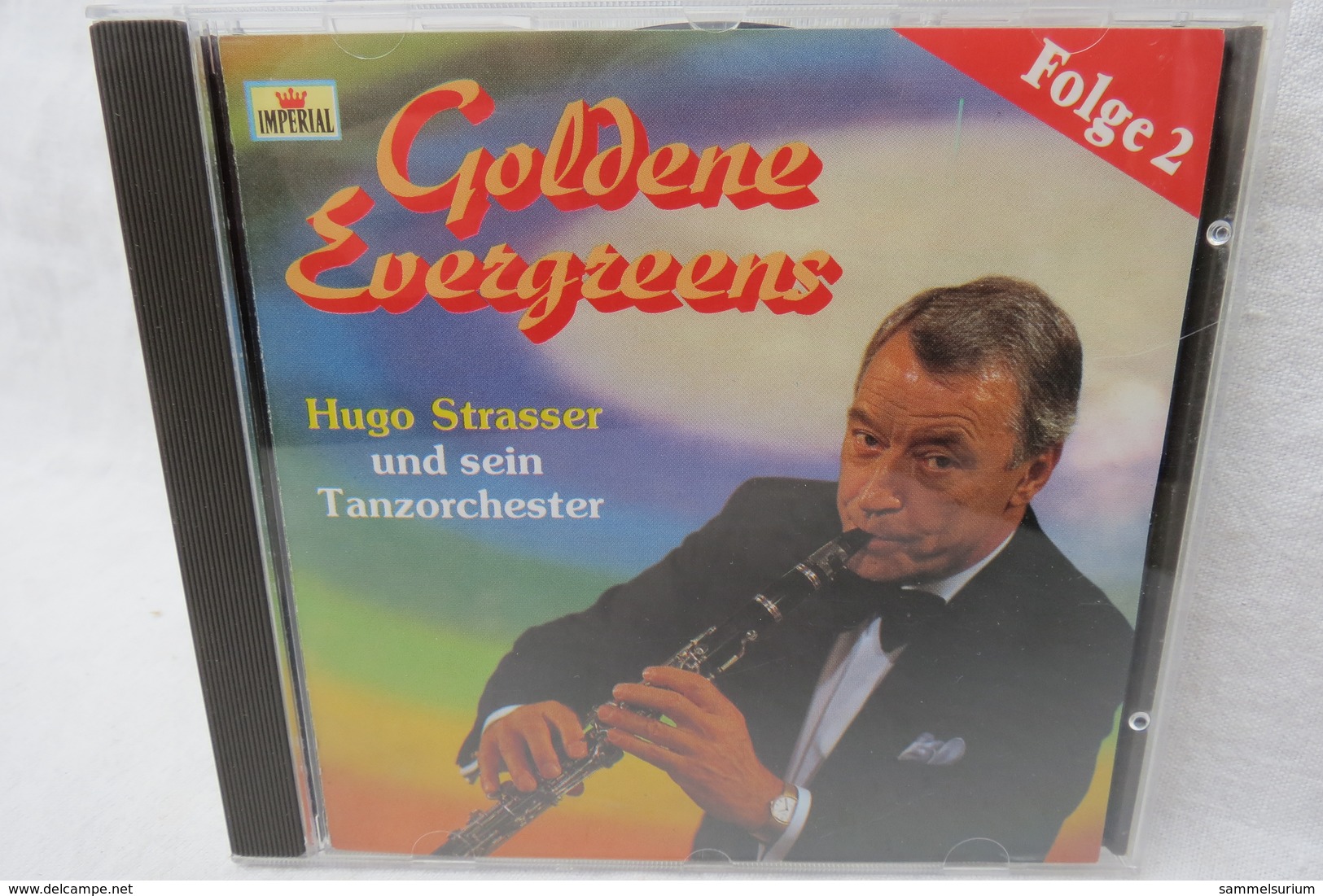 CD "Hugo Strasser Und Sein Tanzorchester" Goldene Evergreens Folge 2 - Strumentali