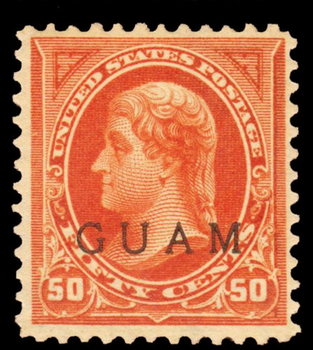 Guam ,  1899 , 50c  ,Scott # 11a , CV$700  MNH ** - Other & Unclassified