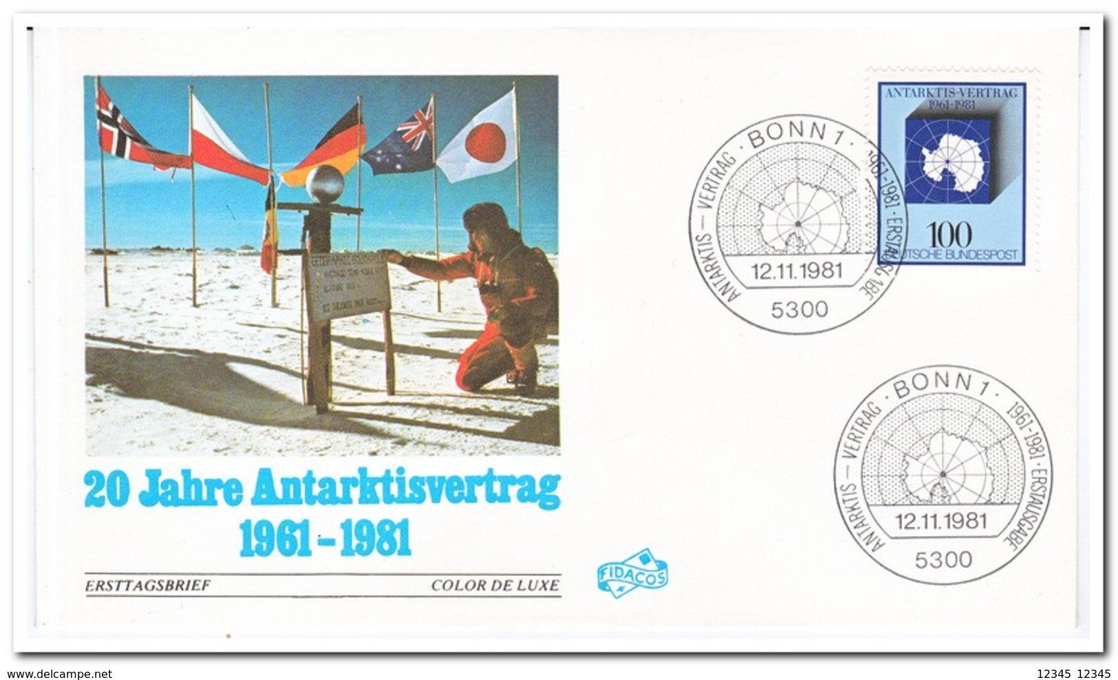 Duitsland 1981, 20 Years Antarctic Treaty - Events & Commemorations