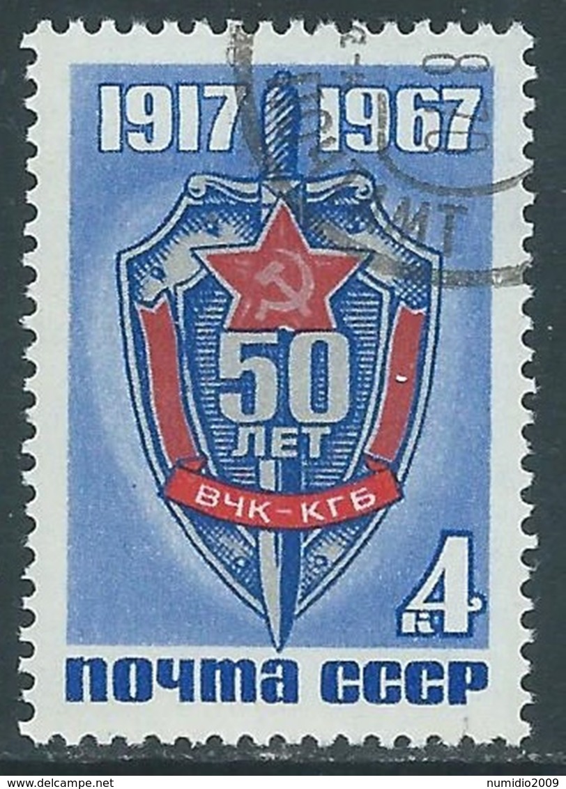 1967 RUSSIA USATO LOTTA CONTRO LA RIVOLUZIONE - V22-6 - Usati