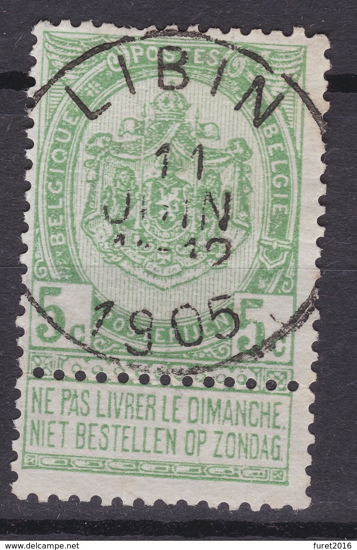 N° 56  LIBIN - 1893-1907 Coat Of Arms