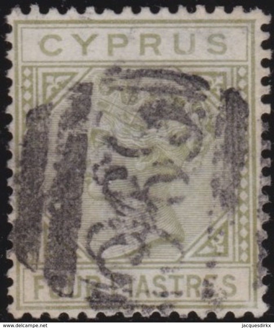 Cyprus     .   SG  .   14  (2 Scans)     .    O    .  Cancelled    .   /    .   Gebruikt - Cyprus (...-1960)