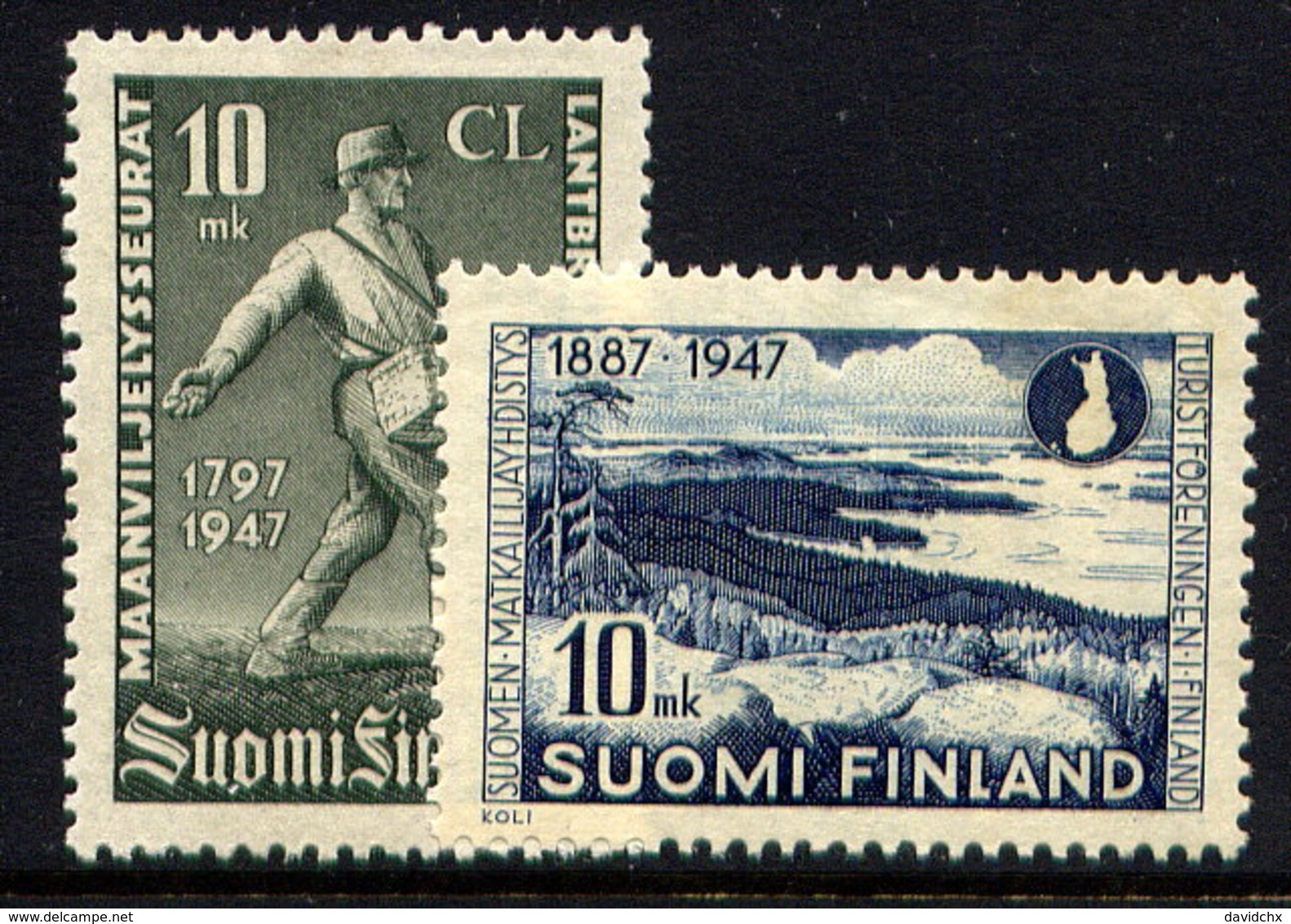 FINLAND, NO.'S 268-269, MH - Neufs