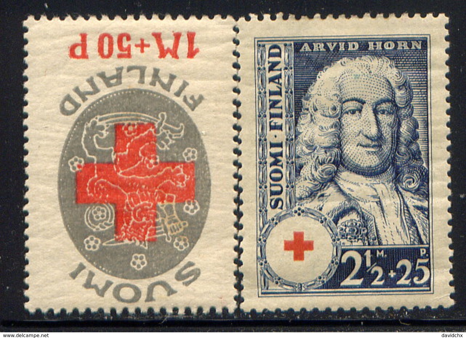 FINLAND, NO.'S B1 AND B23, MH - Unused Stamps