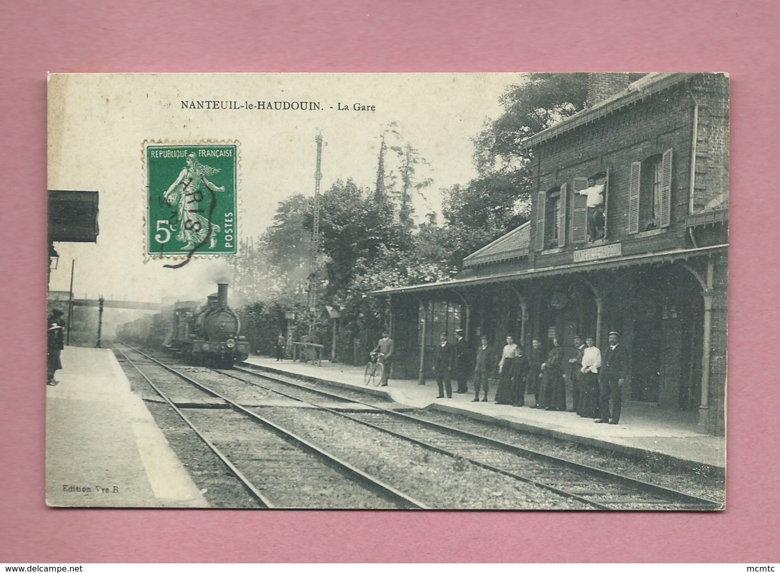 CPA -  Nanteuil Le Haudouin  - La Gare - Nanteuil-le-Haudouin