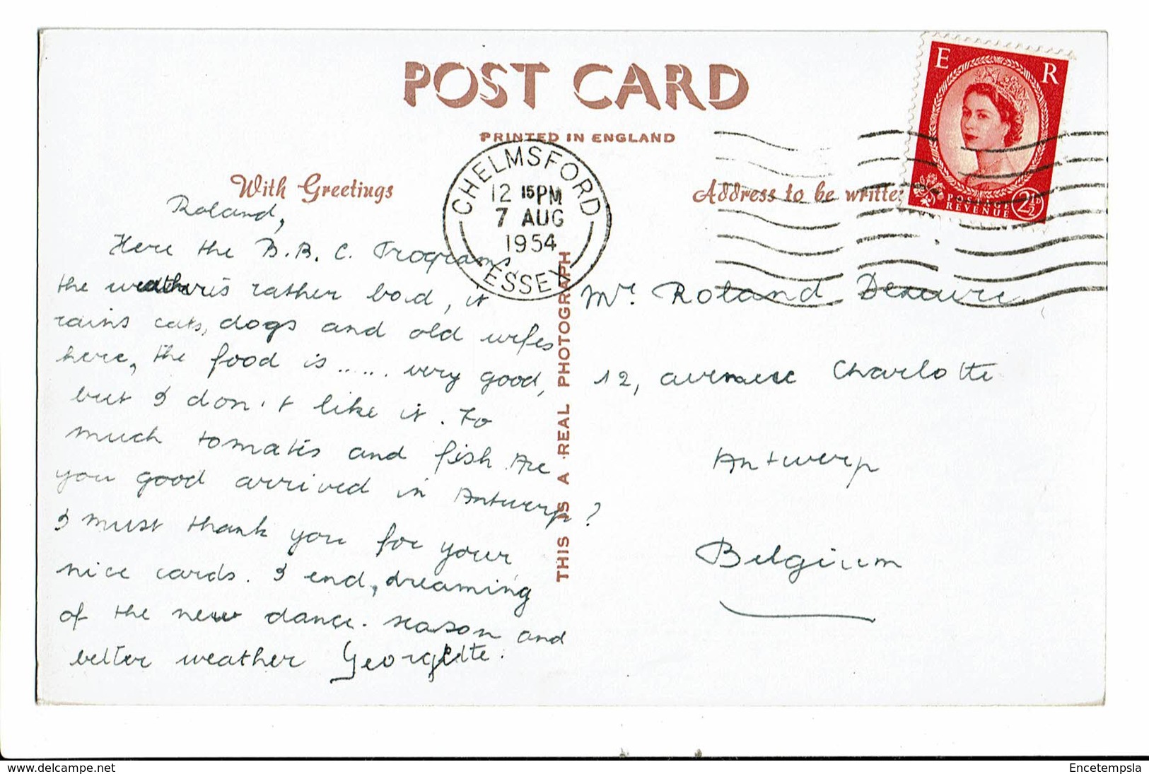 CPA - Carte Postale Royaume Uni Chelmsford-The Cathedral-1954   VM2379 - Other & Unclassified