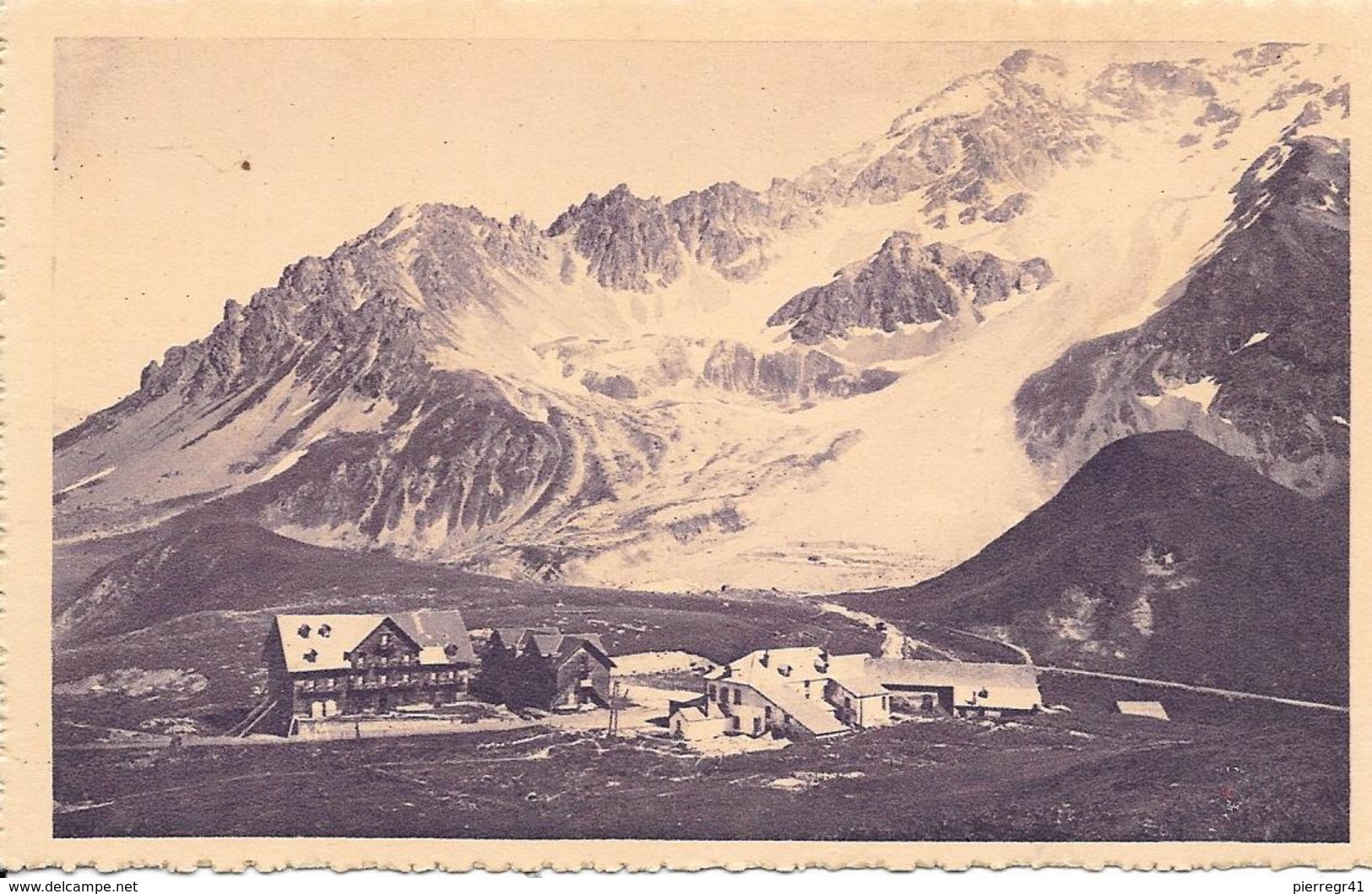 CPA-1935-05-COL Du LAUTARET.Les HOTELS Et Le COMBEYNOT(3155m)-TBE - Autres & Non Classés