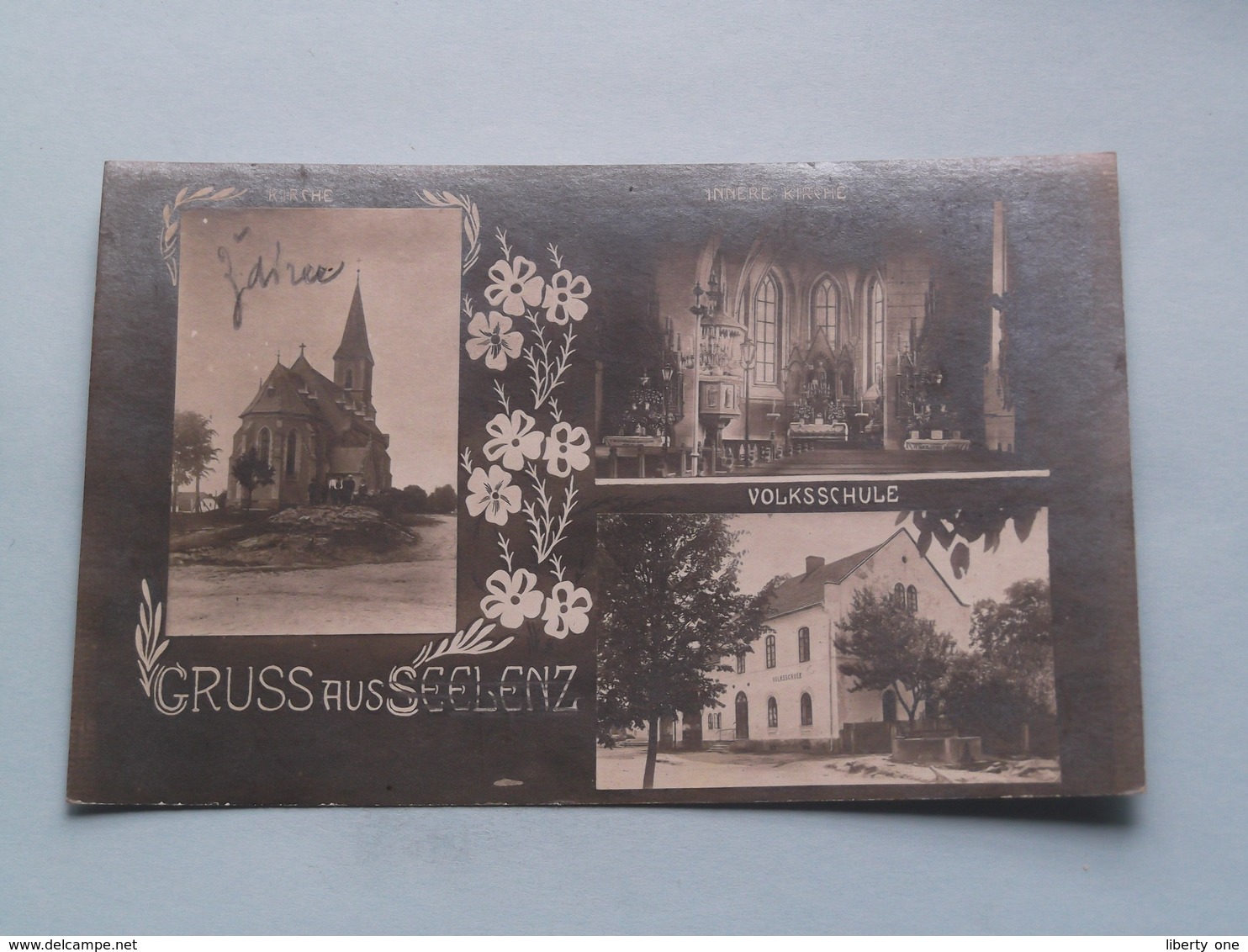 Gruss Aus SEELENZ ( Edit.: ? ) 1922 ( See Photo For Detail ) ! - Tschechische Republik