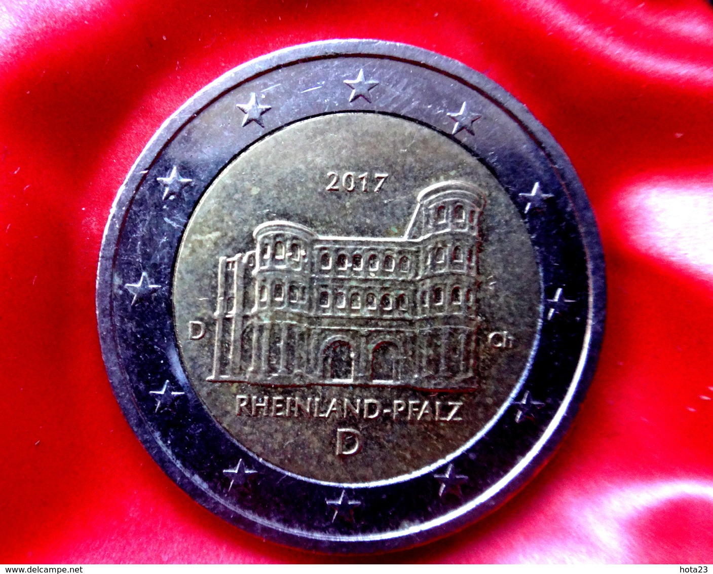 Germany 2 Euro  -  D  -- 2017 Rheinland-Pfalz Porta Nigra   Coin CIRCULATED - Deutschland