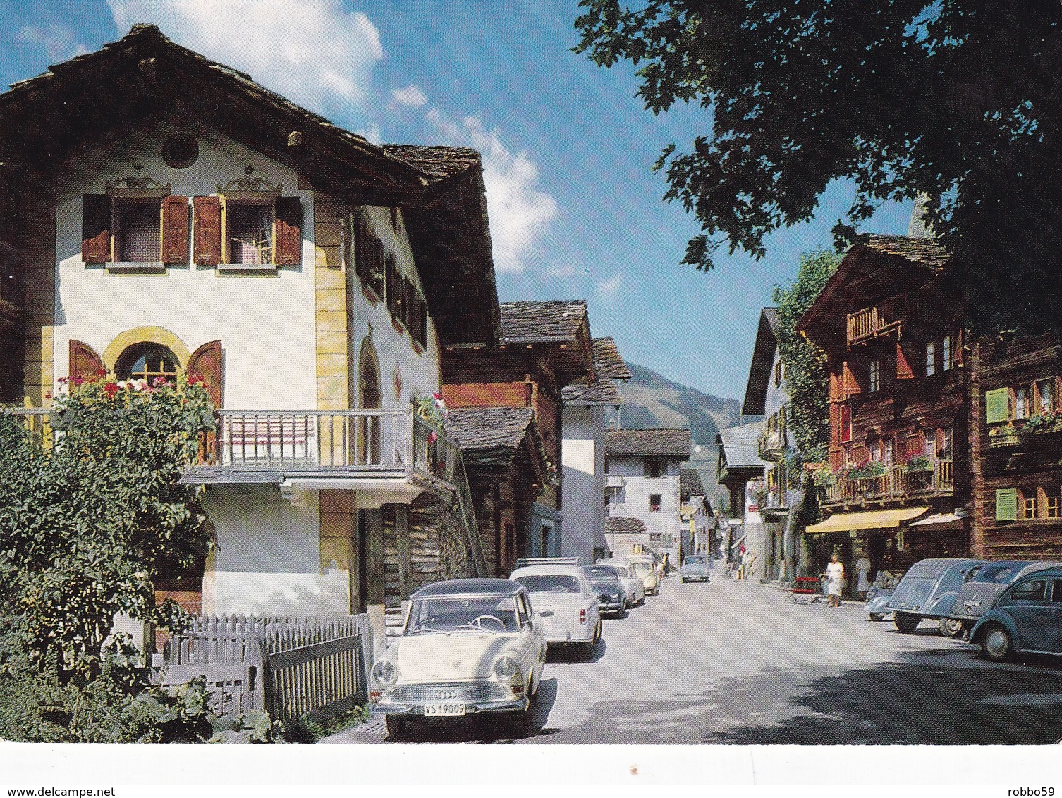 Switzerland Val D'Herens Valais Postcard Used Good Condition - Other & Unclassified