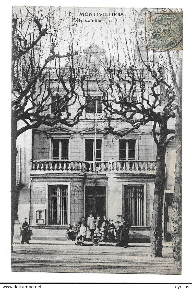 76 - MONTIVILLIERS - HOTEL DE VILLE - Montivilliers
