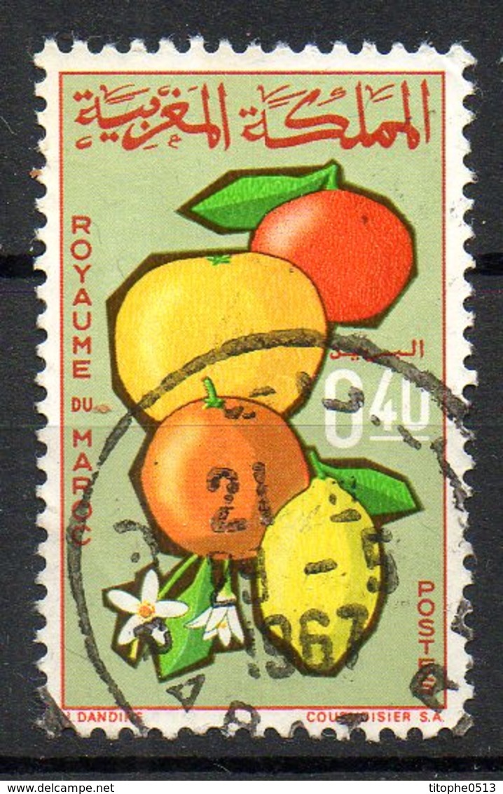 MAROC. N°509 Oblitéré De 1966. Agrumes. - Fruits