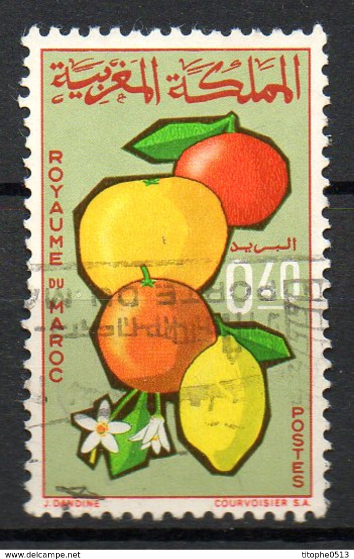 MAROC. N°509 Oblitéré De 1966. Agrumes. - Fruits