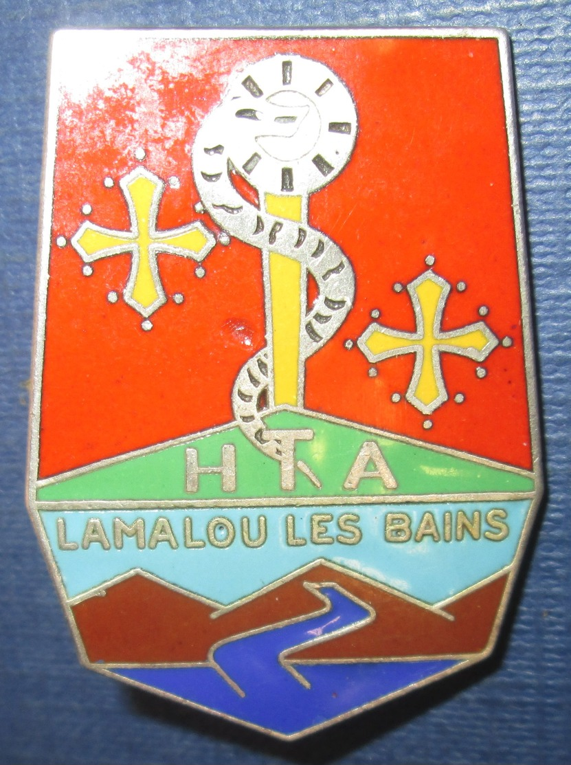 Hôpital Thermal Des Armées, LAMALOU Les BAINS, Boléro Oblong - Armée De Terre