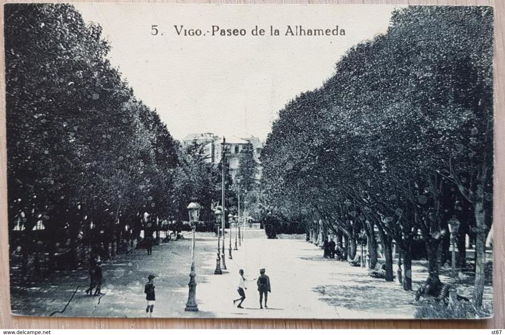 Spain 1924 Vigo Paseo De La Alhameda - Altri & Non Classificati