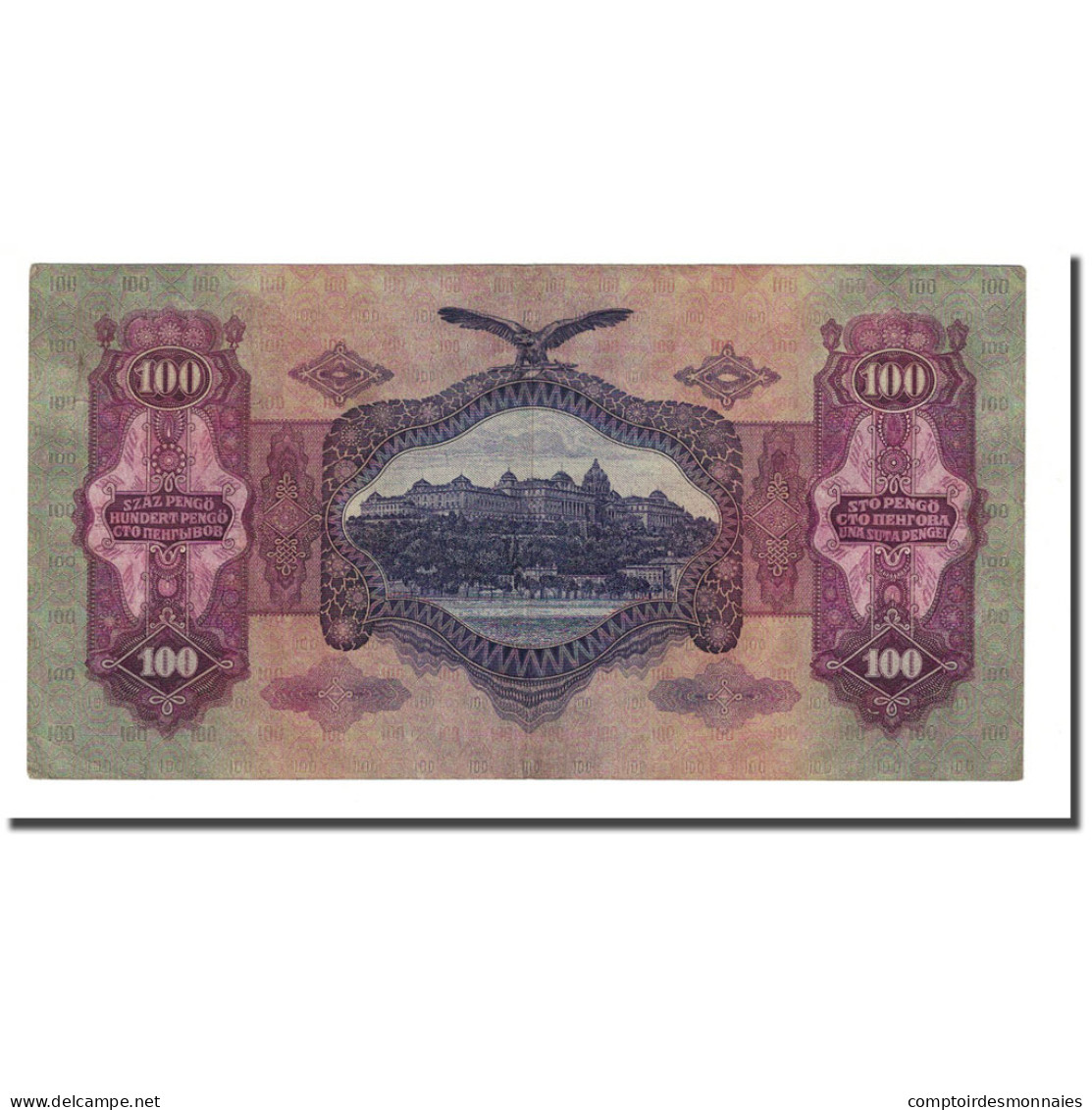 Billet, Hongrie, 100 Pengö, 1930-07-01, KM:112, SUP - Hongrie