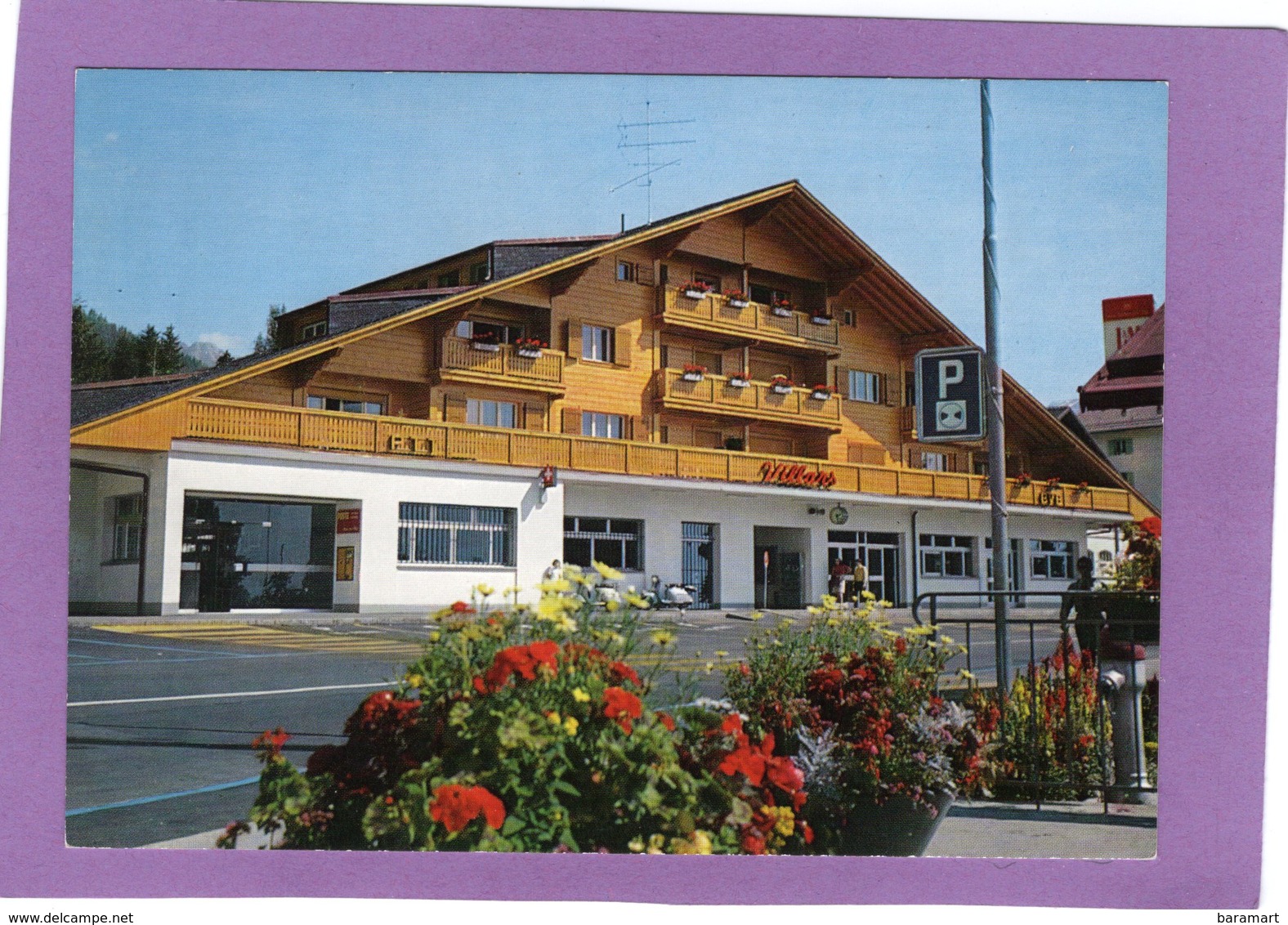 VD Villars S / Ollon La Nouvelle Gare La  Poste P.T.T. - Ollon