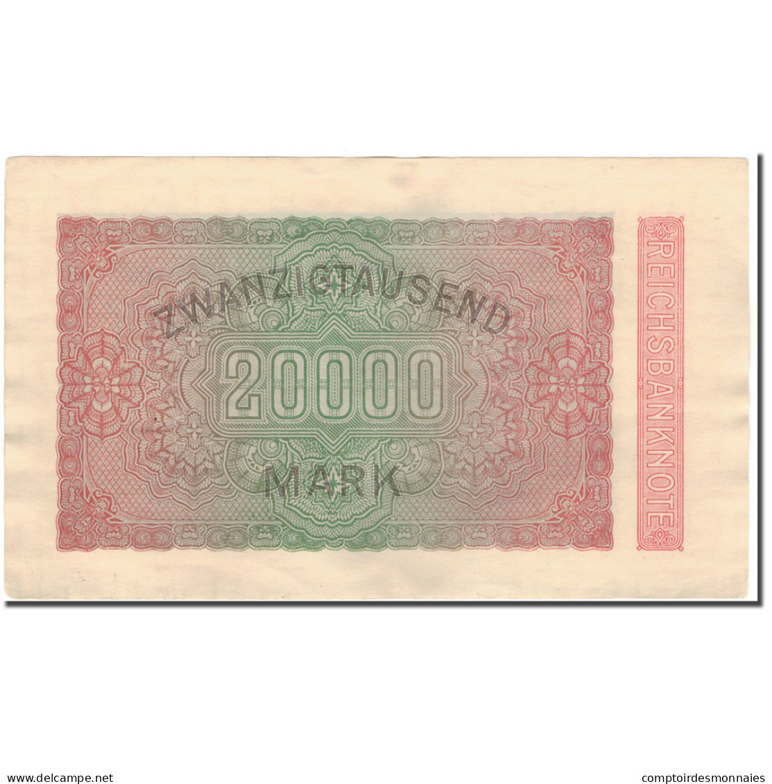 Billet, Allemagne, 20,000 Mark, 1923, KM:85e, SUP - 20.000 Mark