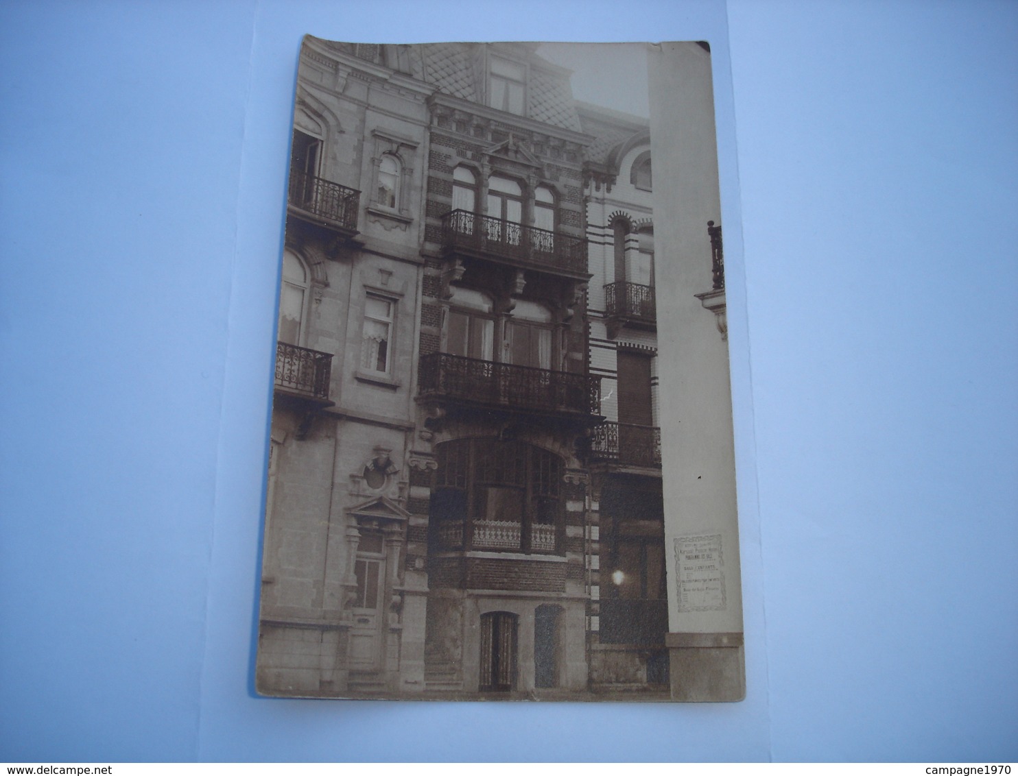 RARE ZELDZAAM !! HEIST ( KNOKKE ) - CPA PHOTO - LA VILLA RENEE ( VERS 1900 1910 ) - Knokke