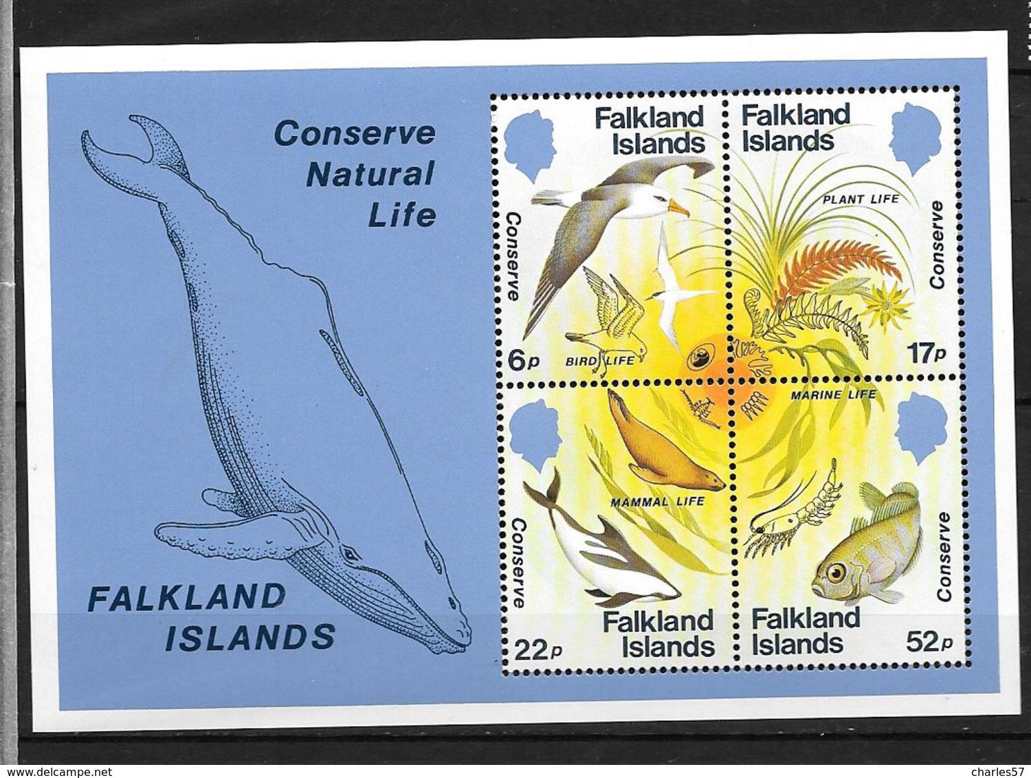 Falkland Islands Dependances  Bf N°4** .cote 11,00€ - Falkland Islands