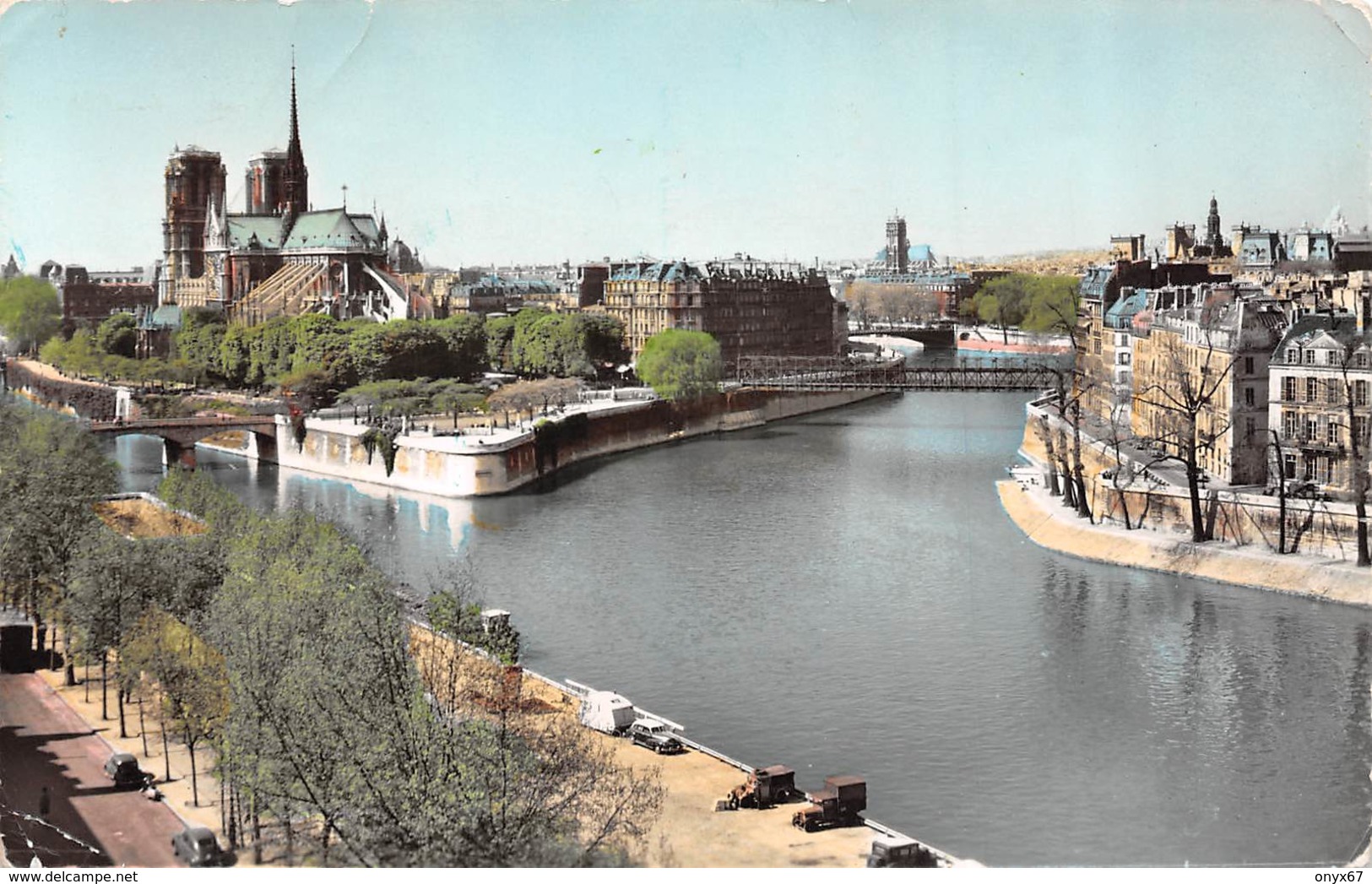 Carte Postale PARIS (75) Cathédrale Notre-Dame 1163-1260 Flèche Tombée Le 15-04-2019 -Eglise-Religion - Kerken