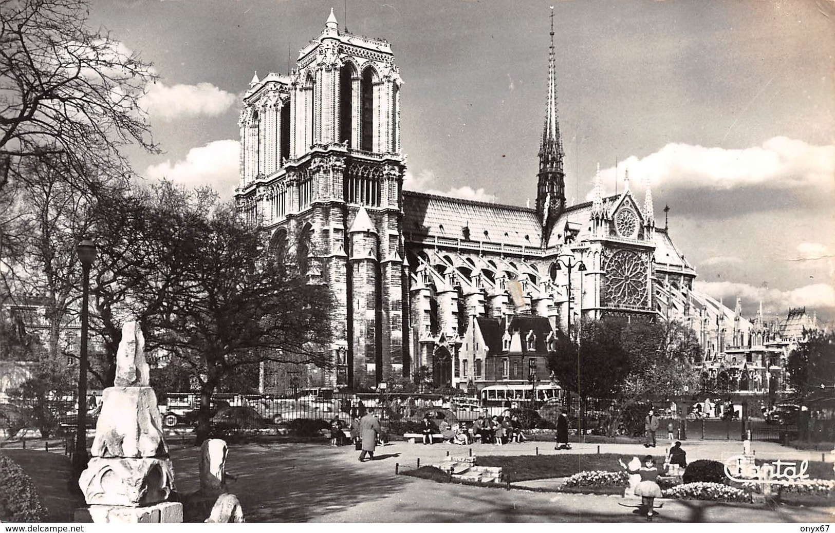 Carte Postale PARIS (75) Cathédrale Notre-Dame 1163-1260 Flèche Tombée Le 15-04-2019 -Eglise-Religion - Kerken