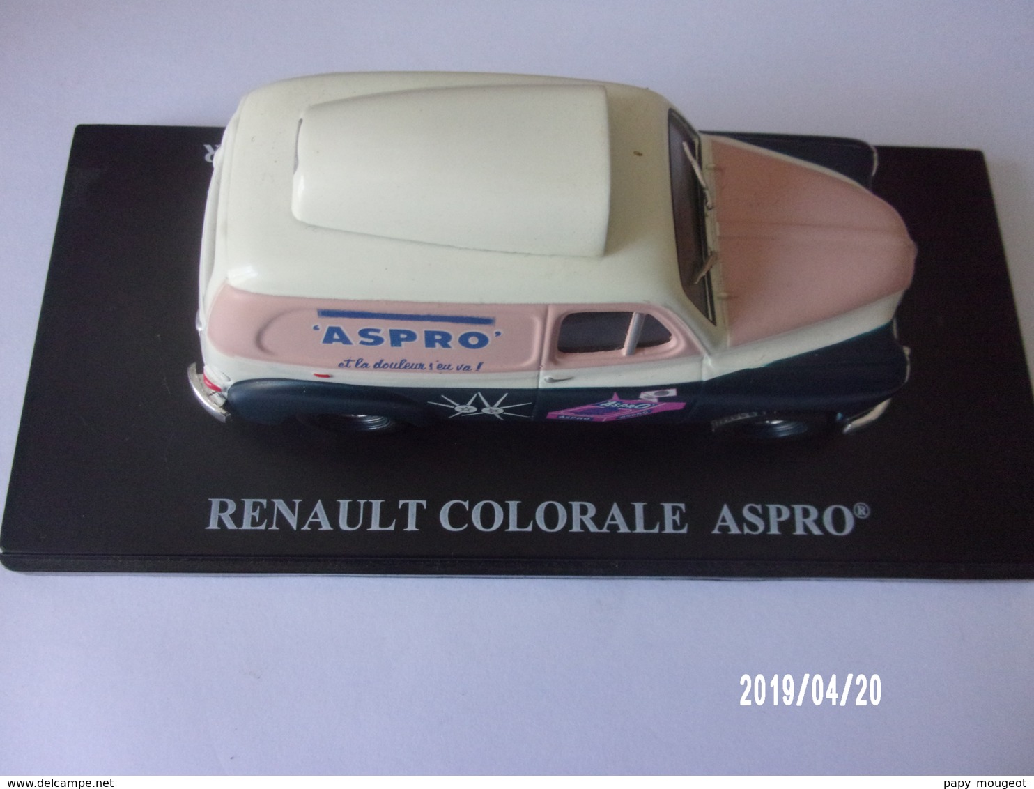 RENAULT COLORALE ASPRO - Reclame - Alle Merken