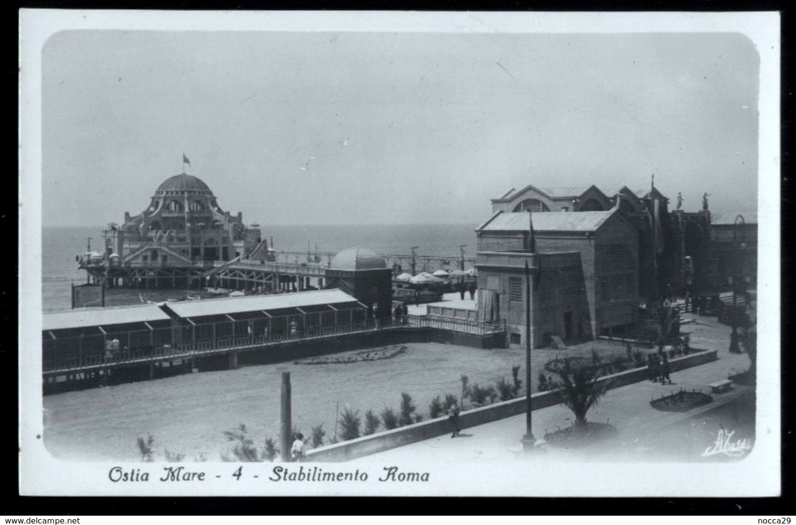 OSTIA MARE - ROMA - ANNI 30 - STABILIMENTO ROMA - Altri & Non Classificati