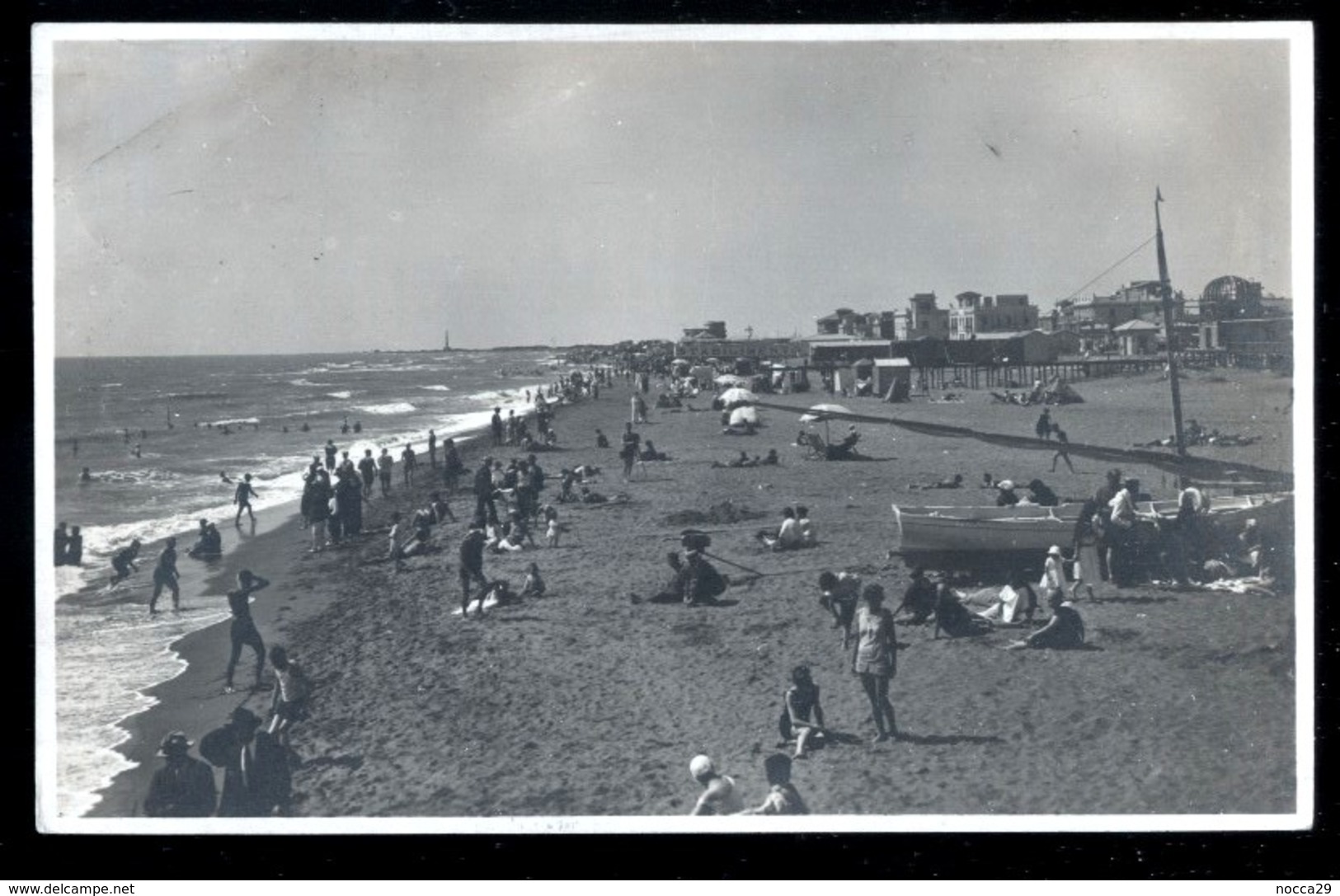 OSTIA MARE - ROMA - 1925 - LA SPIAGGIA - Altri & Non Classificati