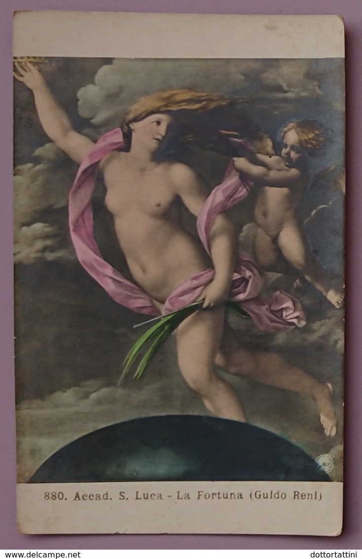 GUIDO RENI - LA FORTUNA - Roma, Accademia Di San Luca   Nv - Pittura & Quadri