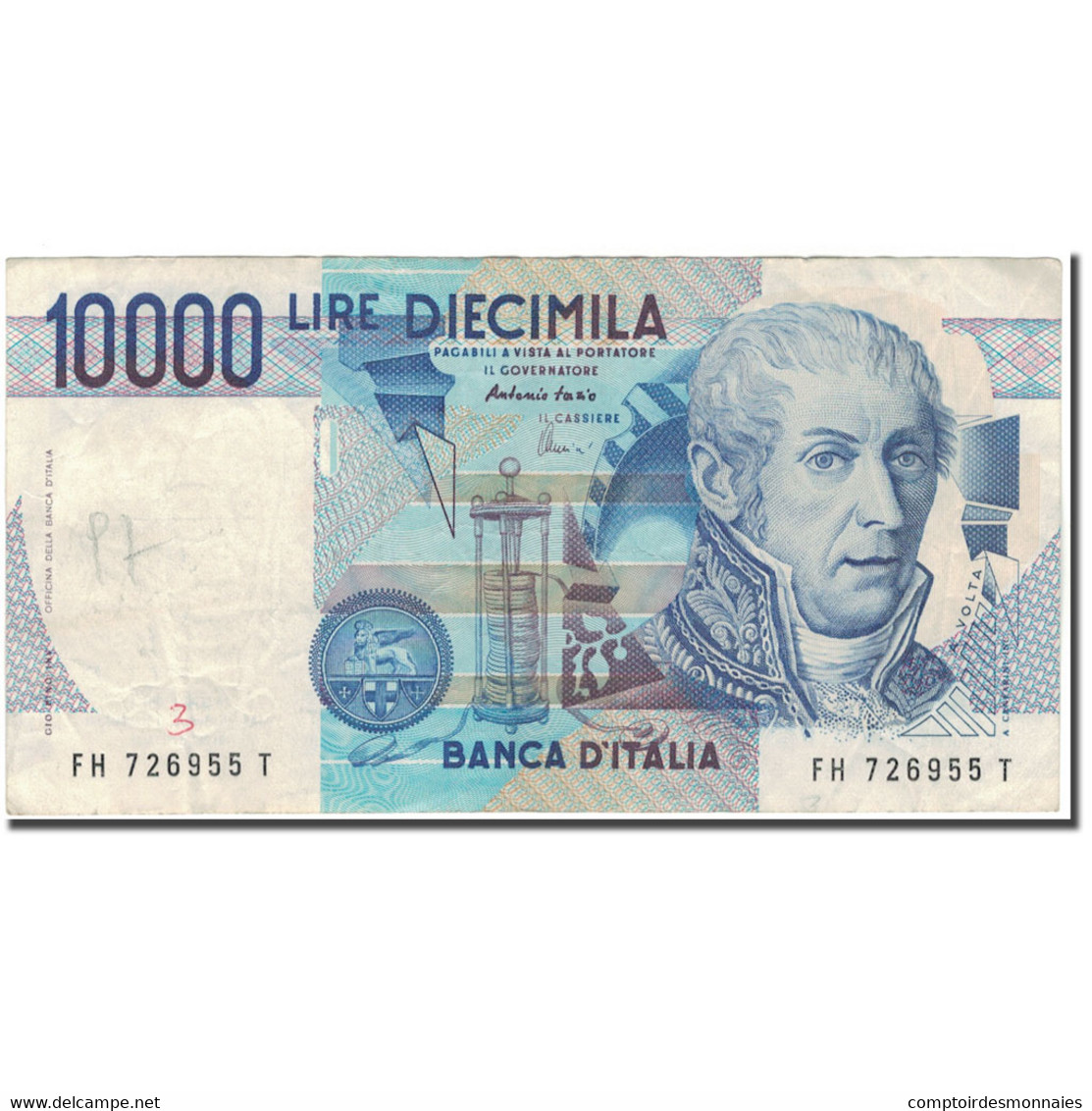 Billet, Italie, 10,000 Lire, 1984-09-03, KM:112d, TB+ - 10000 Lire