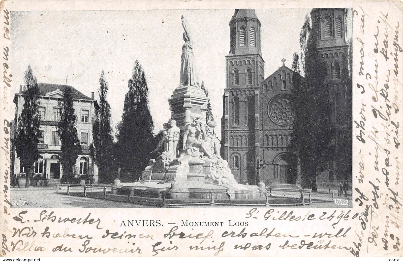 ANVERS - Monument Loos - Antwerpen