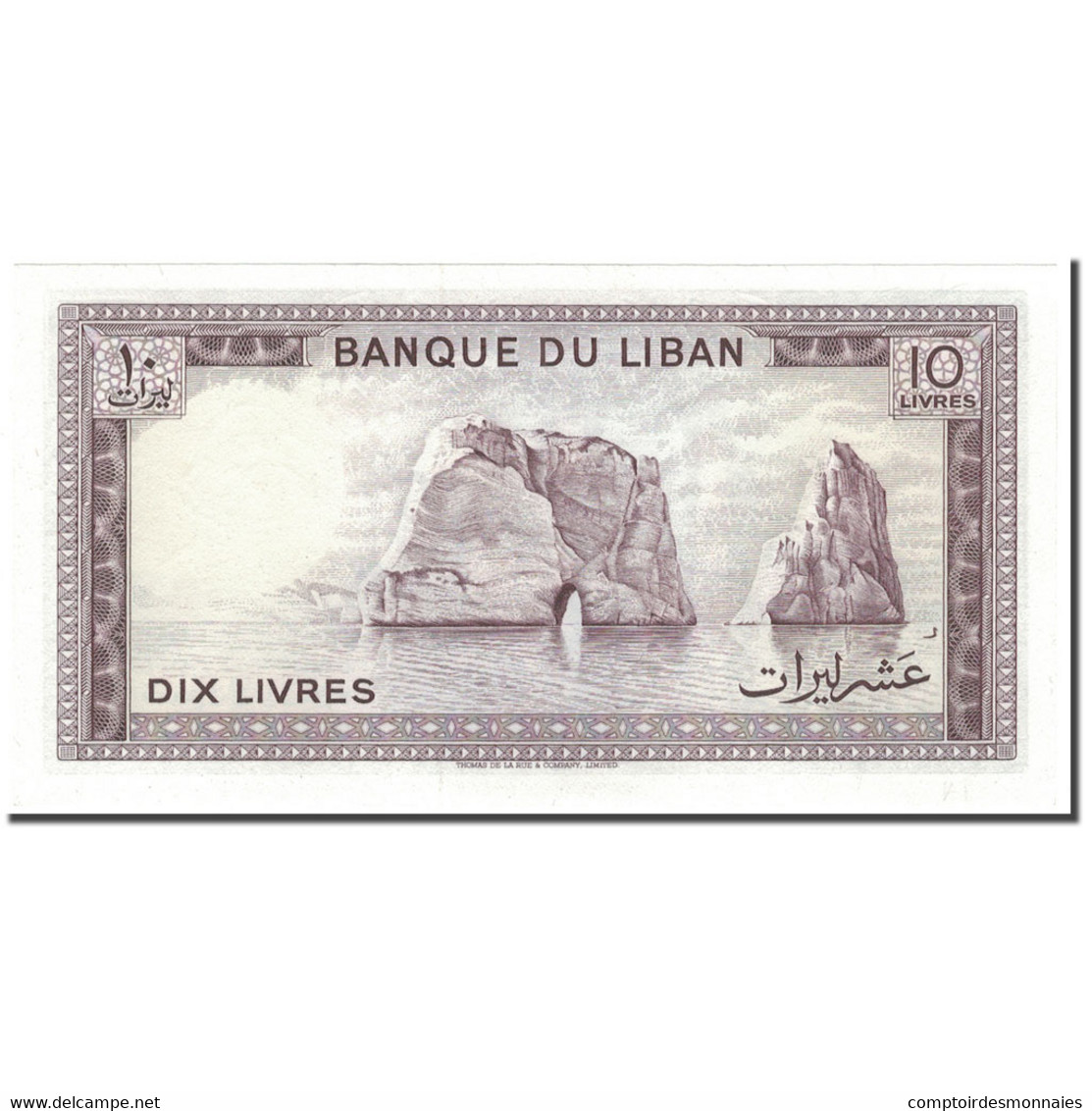 Billet, Lebanon, 10 Livres, KM:63f, NEUF - Liban