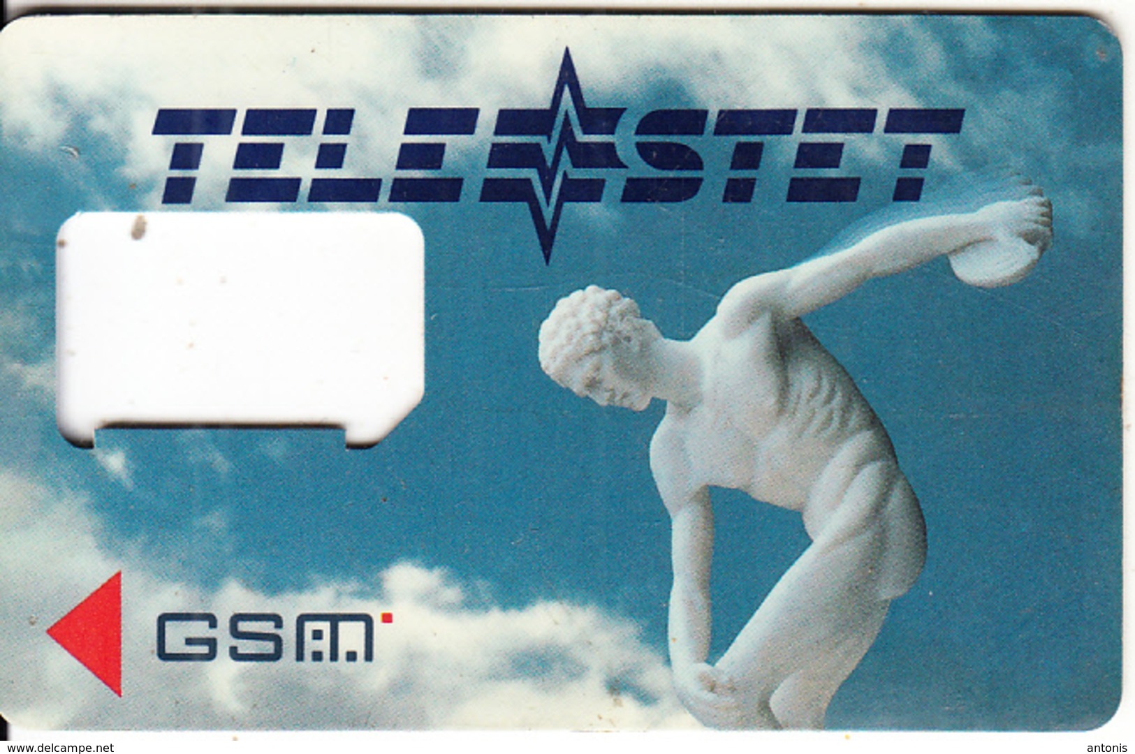 GREECE - Discus Throw, Telestet GSM, Used - Greece