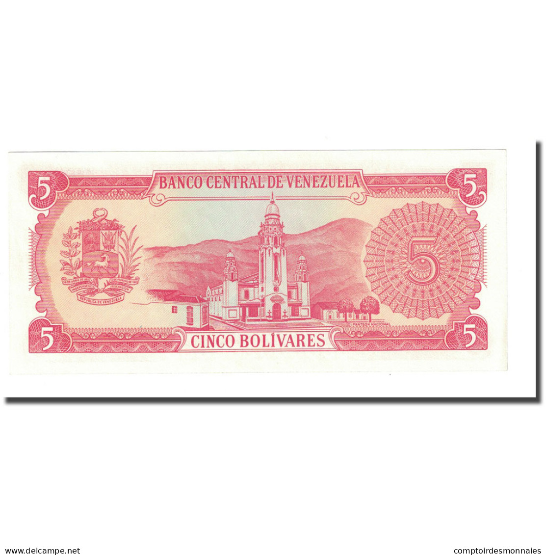 Billet, Venezuela, 5 Bolivares, 1989-09-21, KM:70a, NEUF - Venezuela