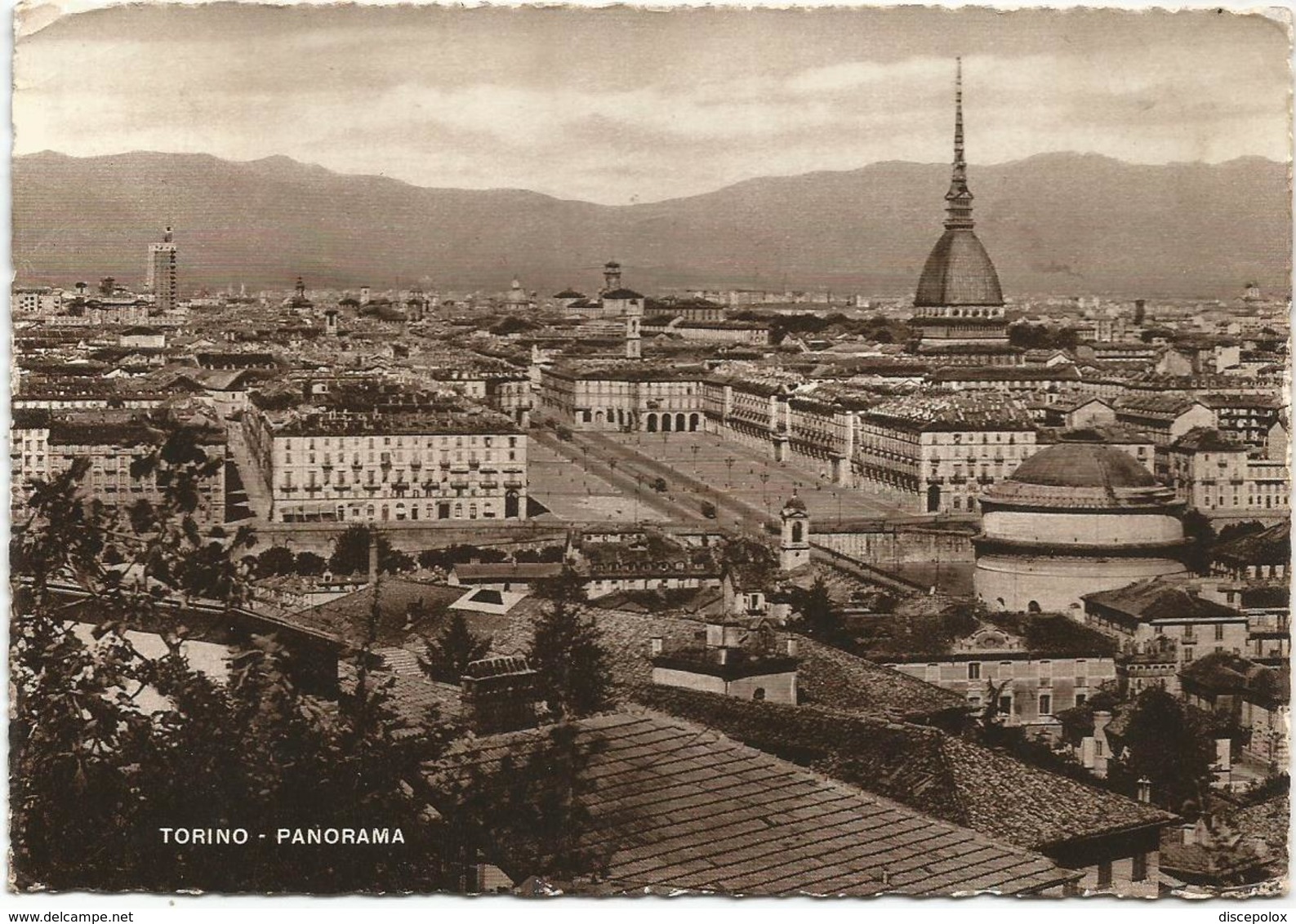 W2560 Torino - Panorama Della Città / Viaggiata 1948 - Viste Panoramiche, Panorama