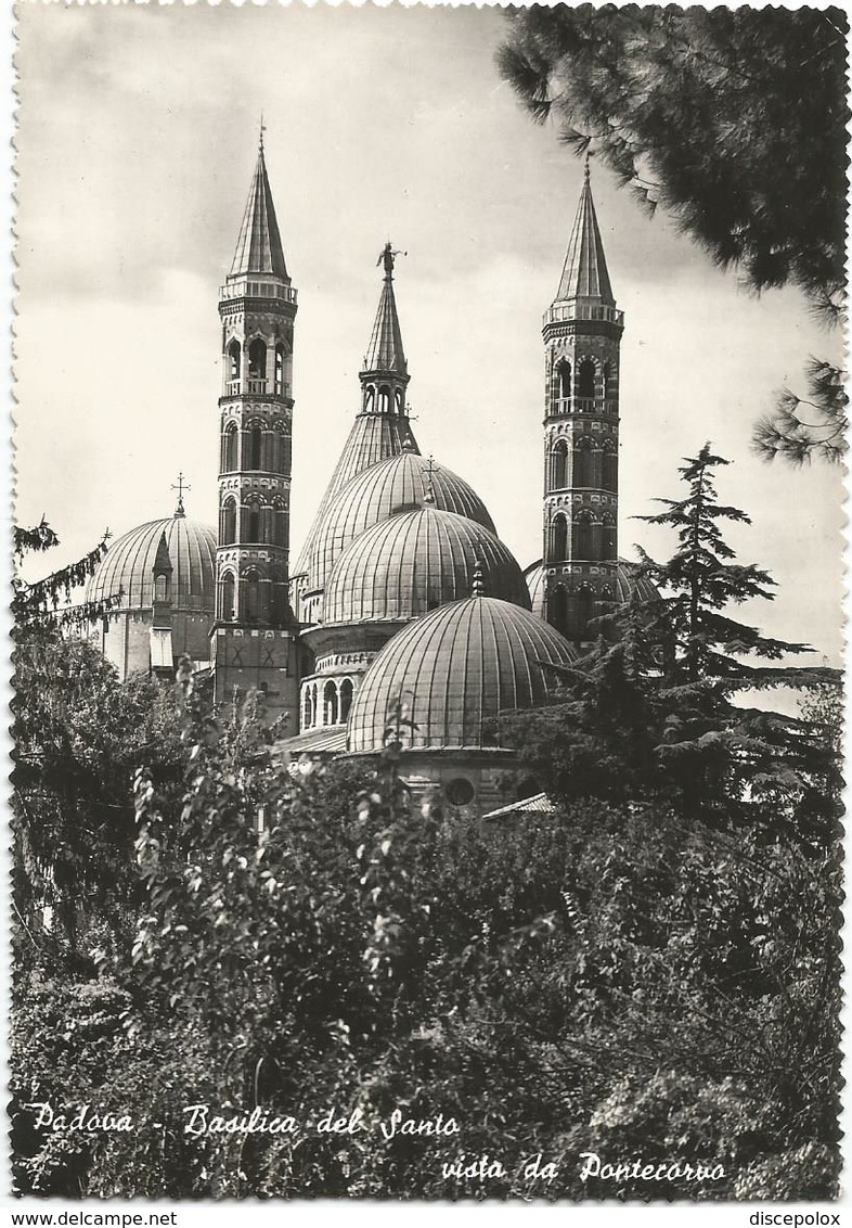 W2571 Padova - Basilica Del Santo Vista Da Pontecorvo / Viaggiata 1952 - Padova