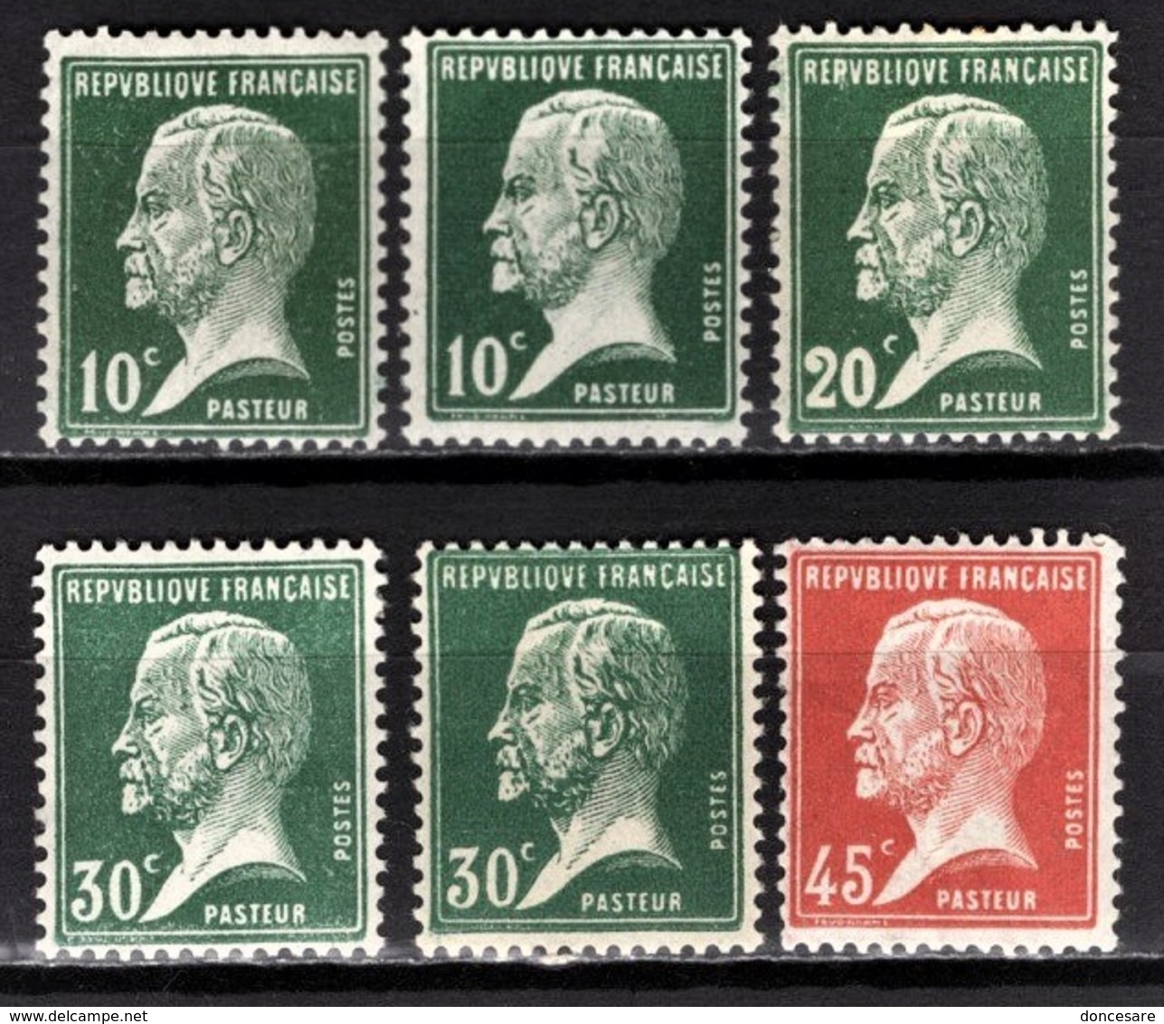 FRANCE 1922/26 - LOT Y.T. N° 170 X 2 / 172 / 174 X 2 / 175 - NEUFS* - Neufs