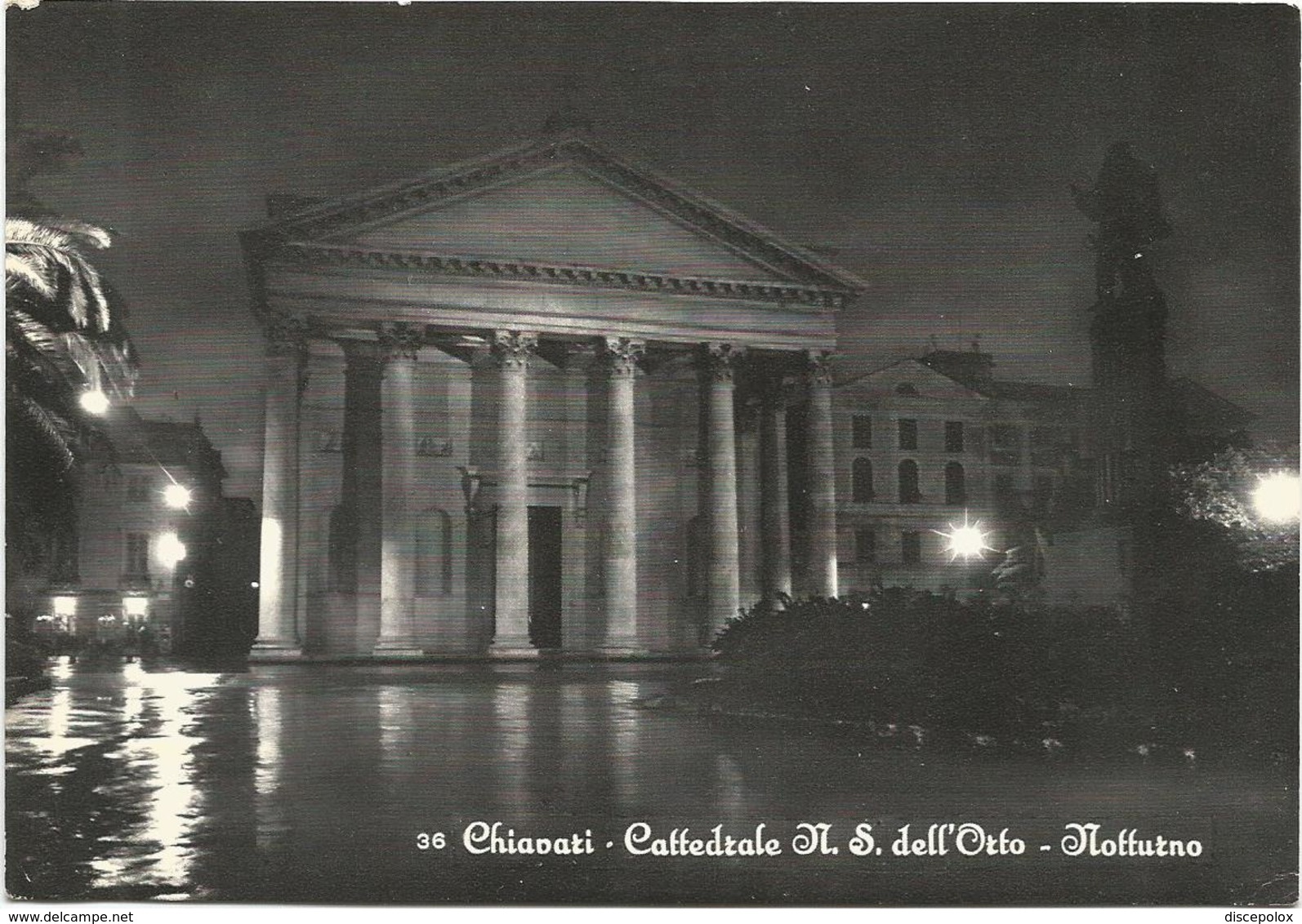 W2593 Chiavari (Genova) - Cattedrale Nostra Signora Dell'Orto - Notturno Notte Nuit Night Nacht Noche / Non Viaggiata - Altri & Non Classificati