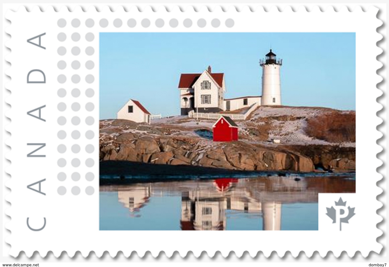 NUBBLE LIGHTHOUSE = USA = Picture Postage MNH-VF+ Canada 2019 [p19-04s05] - Lighthouses